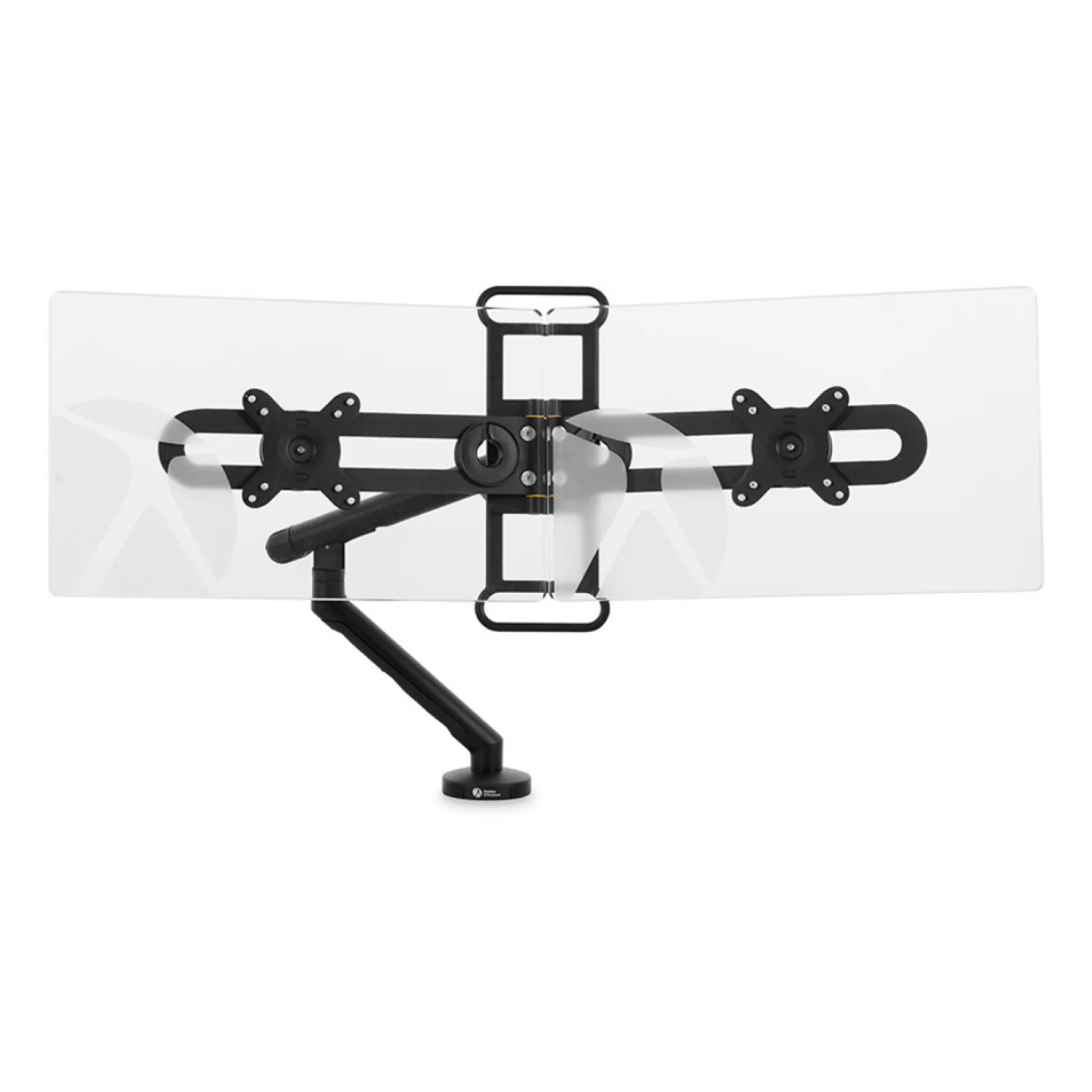 BakkerElkhuizen BE Universal Crossbar 88,9 cm (35") Bureau Noir