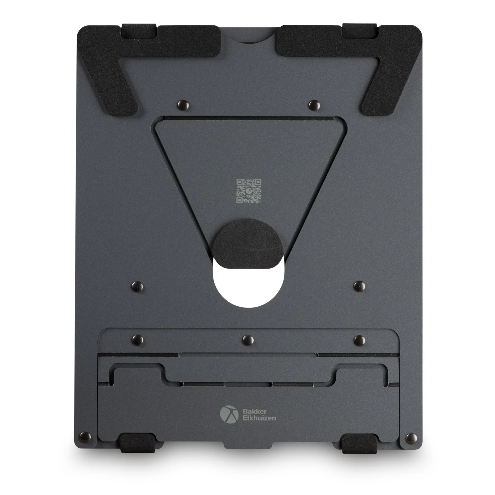 BakkerElkhuizen Ergo-Q 160 Supports de Laptop Noir, Gris foncé 43,2 cm (17")