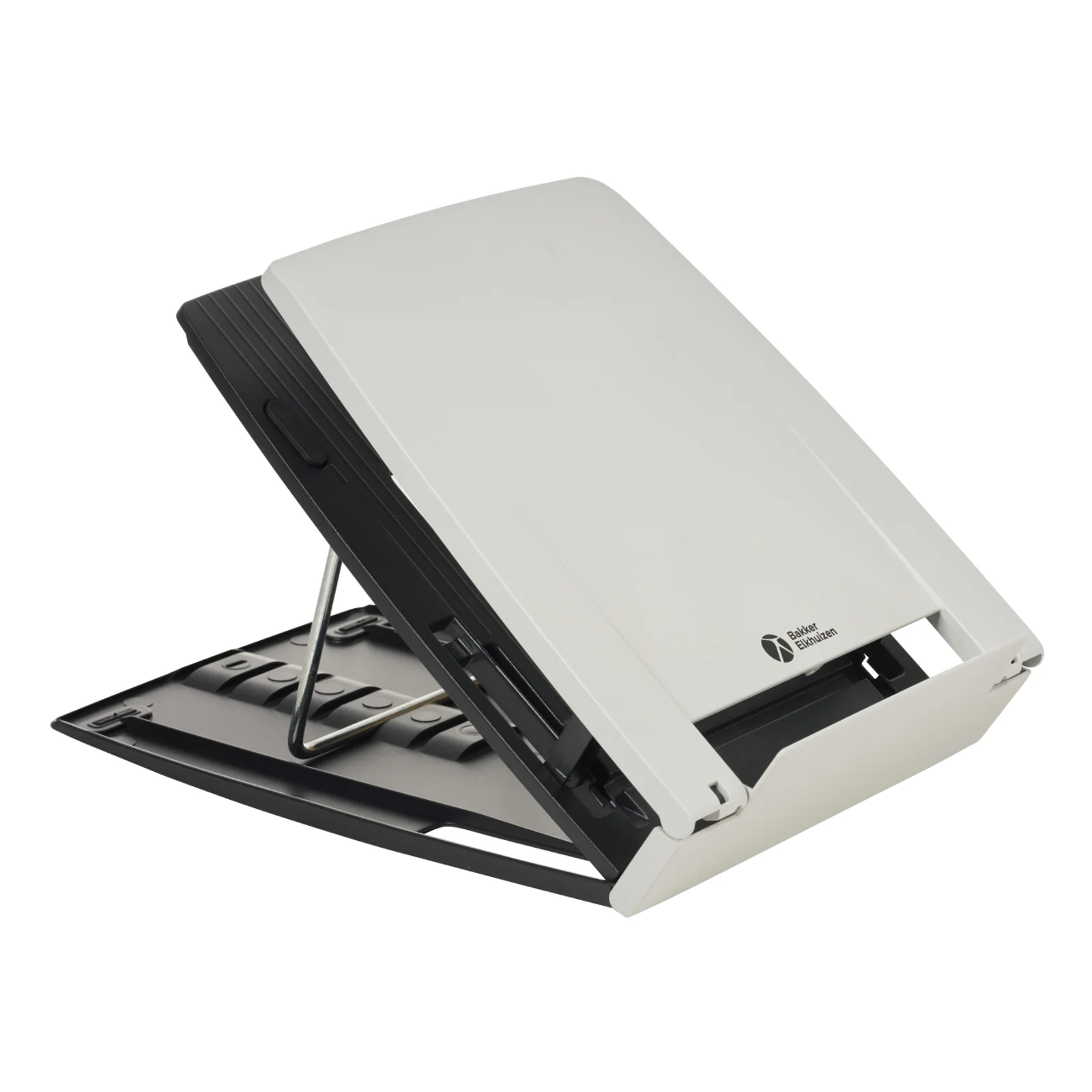 BakkerElkhuizen Ergo-Q 330 Circular Supports de Laptop Noir, Gris 43,2 cm (17")