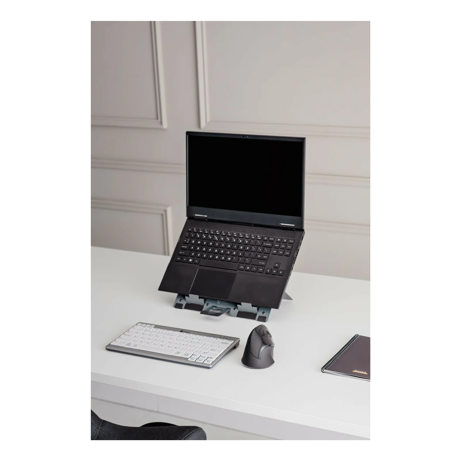 BakkerElkhuizen FlexTop 270 Supports de Laptop Gris 40,6 cm (16")
