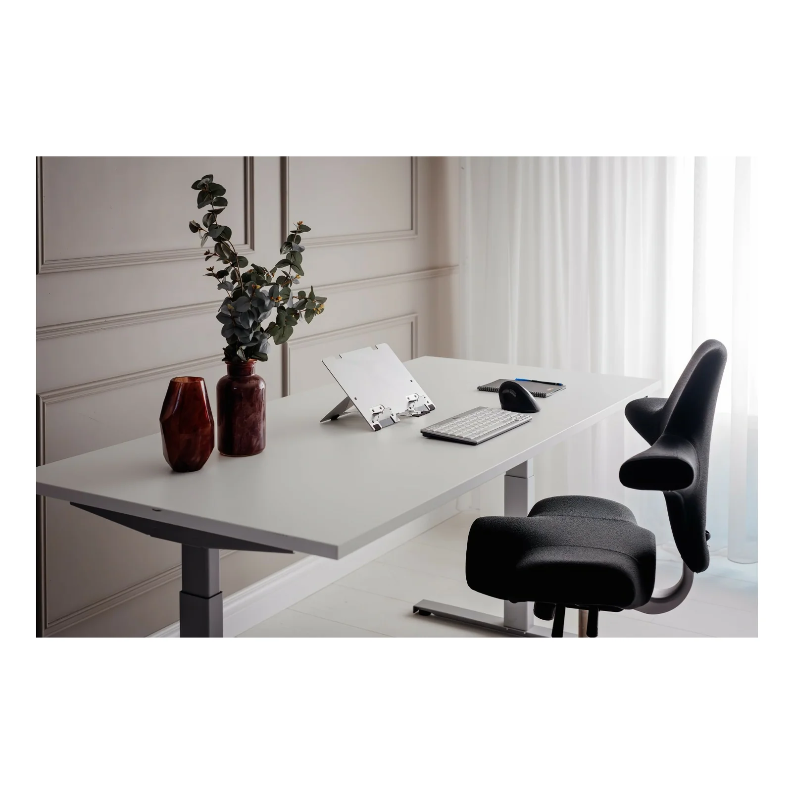 BakkerElkhuizen FlexTop 270 Supports de Laptop Gris 40,6 cm (16")