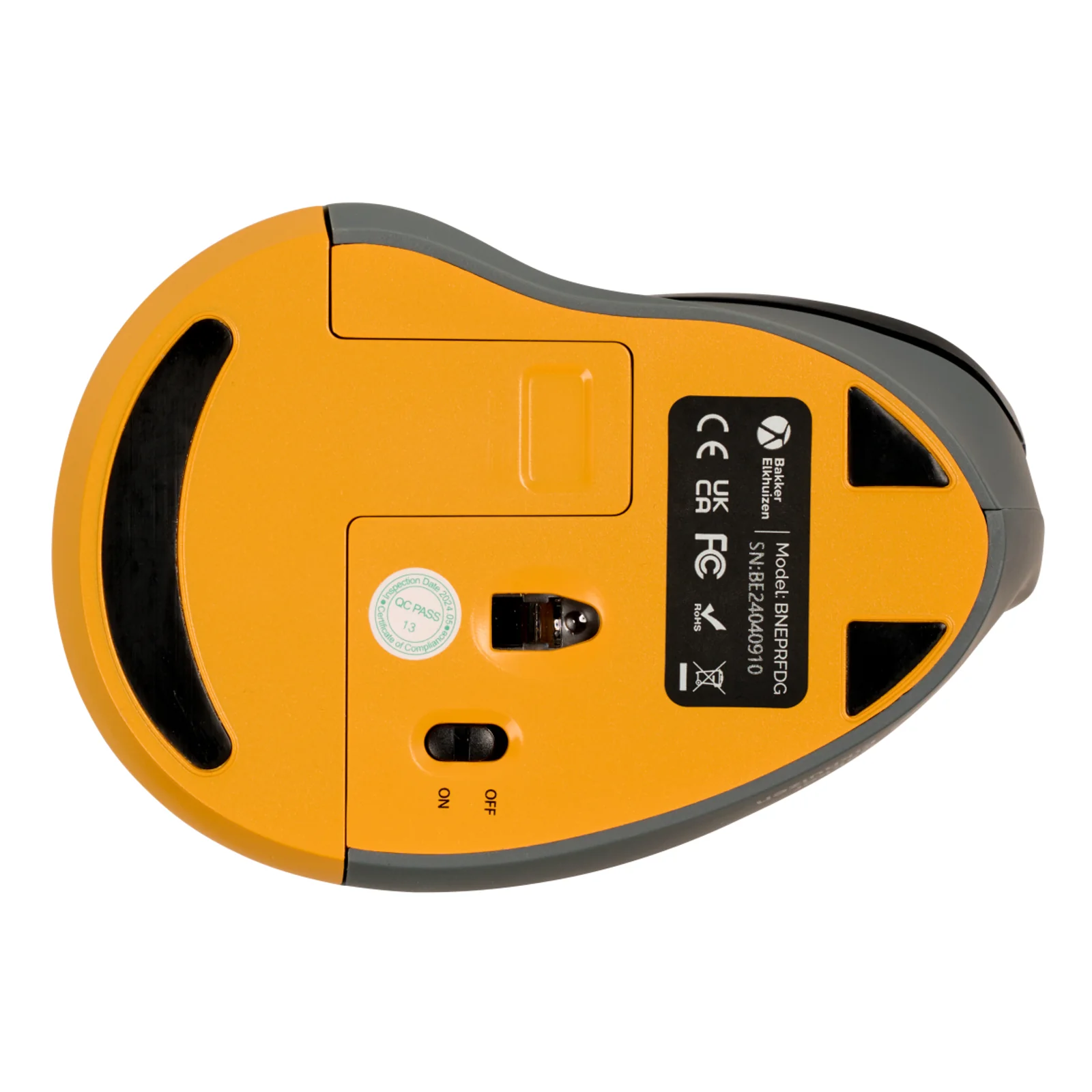 BakkerElkhuizen PRF Mouse Wireless Dark Grey