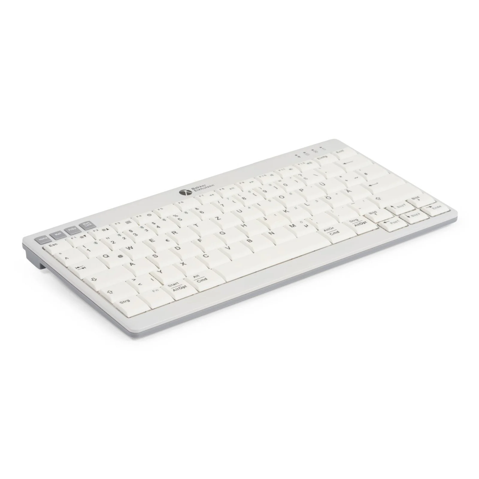 BakkerElkhuizen UltraBoard 950 V2 clavier Maison USB + Bluetooth QWERTY Anglais américain Gris foncé, Gris clair