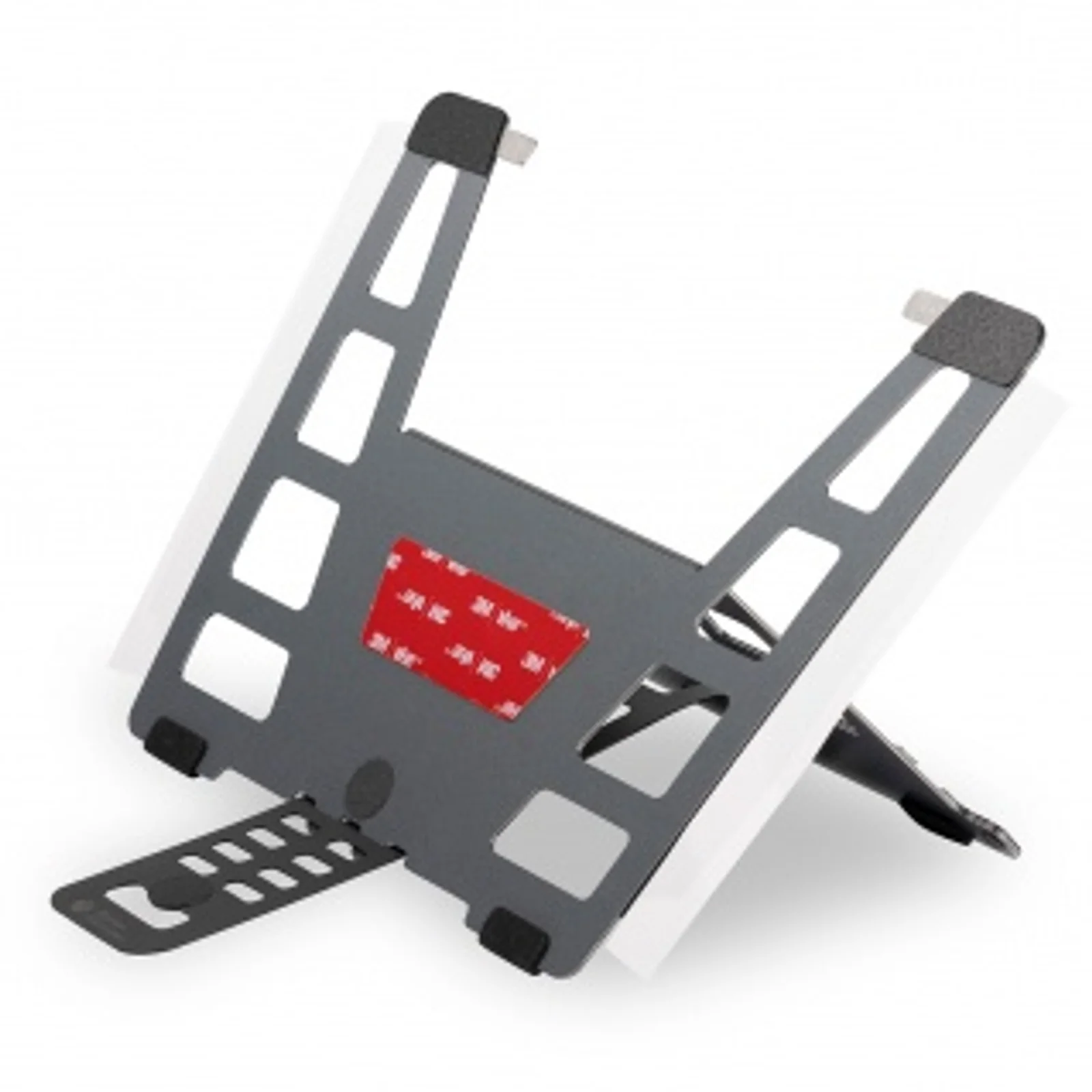 BakkerElkhuizen UltraStand Universal Supports de Laptop Noir, Gris foncé 39,6 cm (15.6")