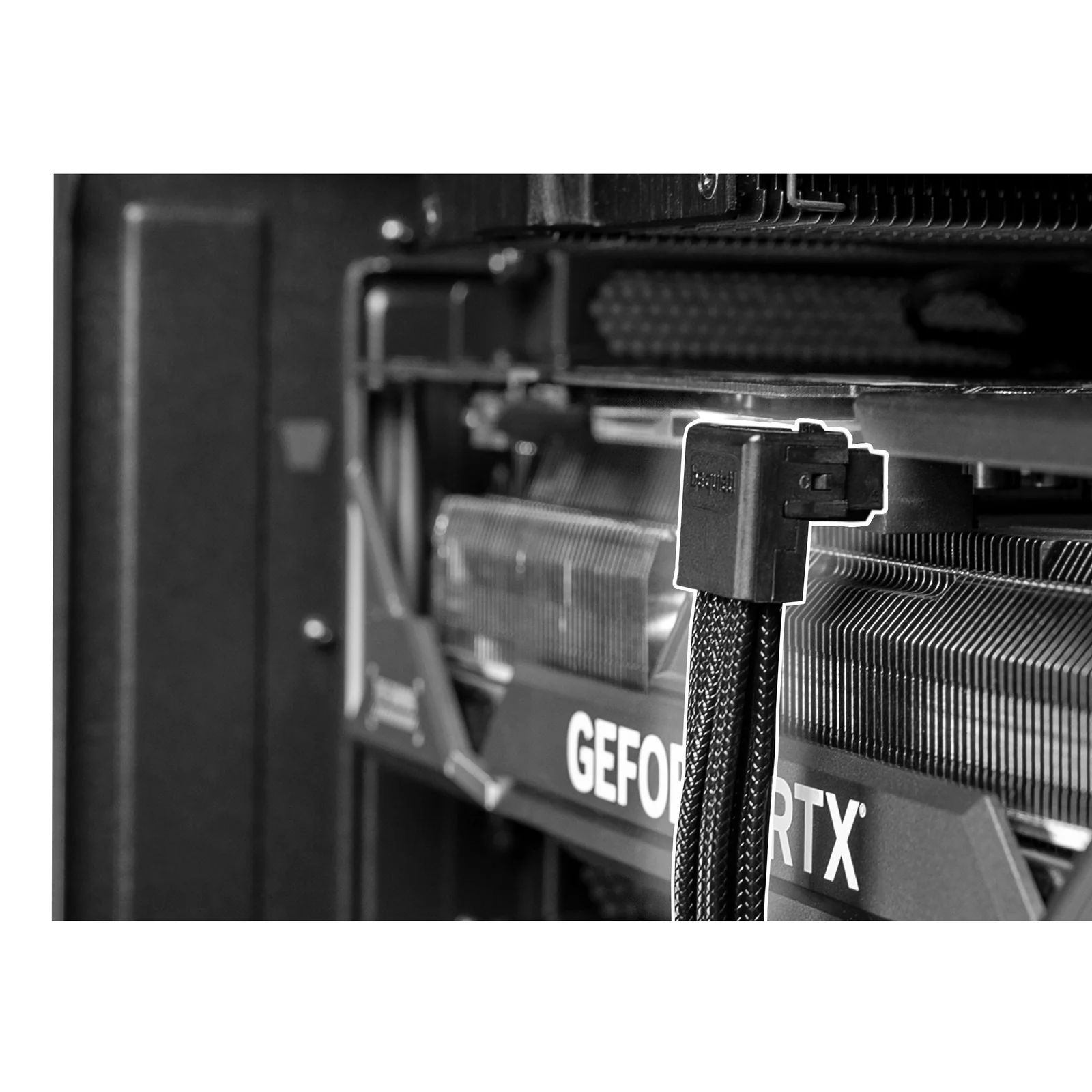 be quiet! 12V-2x6 / 12VHPWR 90° Cable PCI-E 0,7 m
