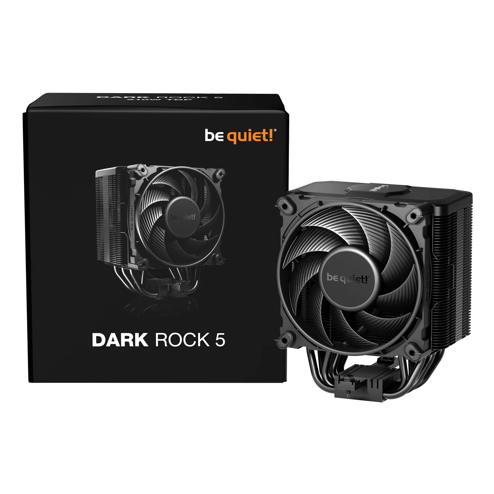 be quiet! Dark Rock 5 | Ventirad mono tour, socket Intel et AMD