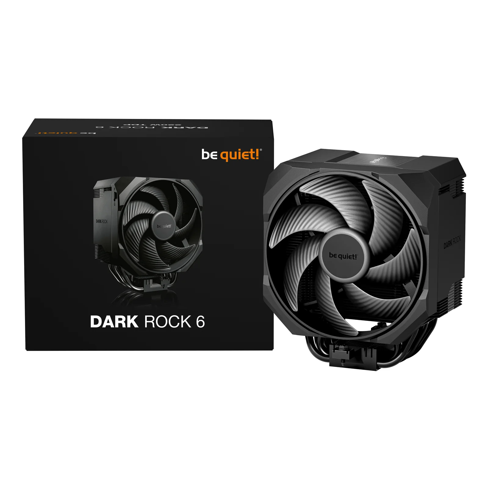 be quiet! Dark Rock 6 | Ventirad mono tour, socket Intel et AMD