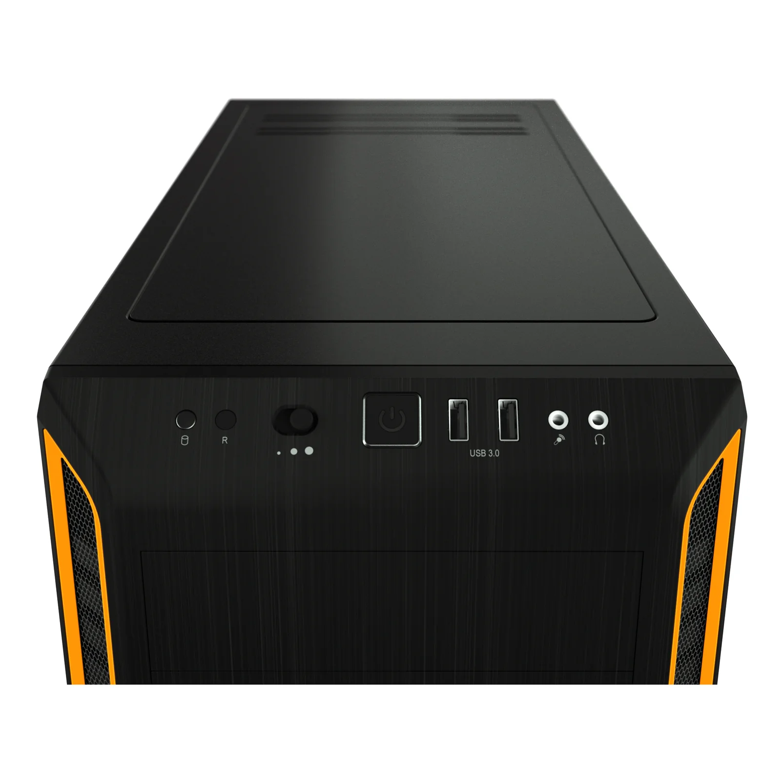 be quiet! Pure Base 600 Orange | Boîtier PC vitré, Mini ITX / Micro ATX / ATX,1 ventilateur Pure Wings 2 120 mm, 1 ventilateur Pure Wings 2 140 mm