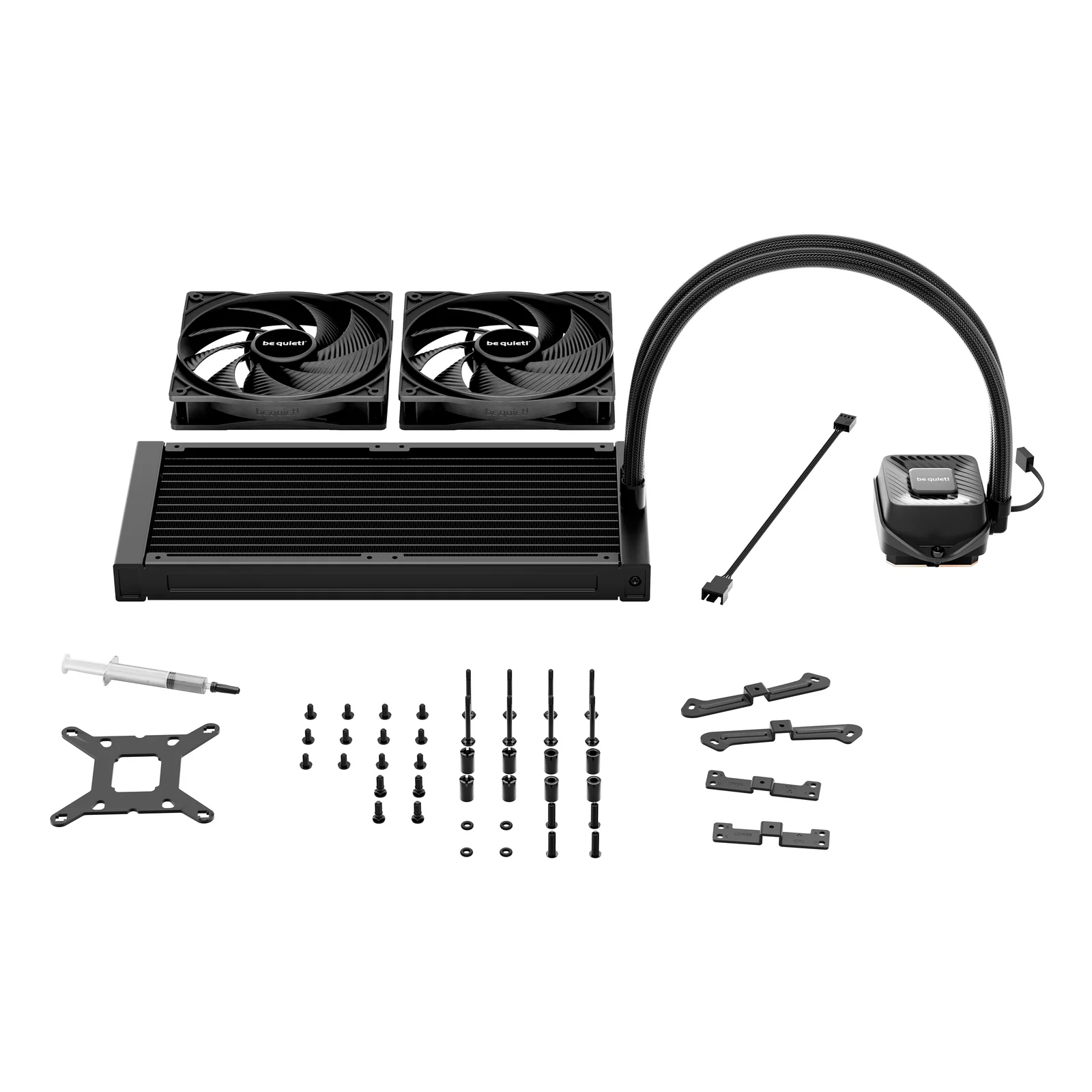 be quiet! PURE LOOP 3 Processeur Refroidisseur de liquide tout-en-un 14 cm Noir