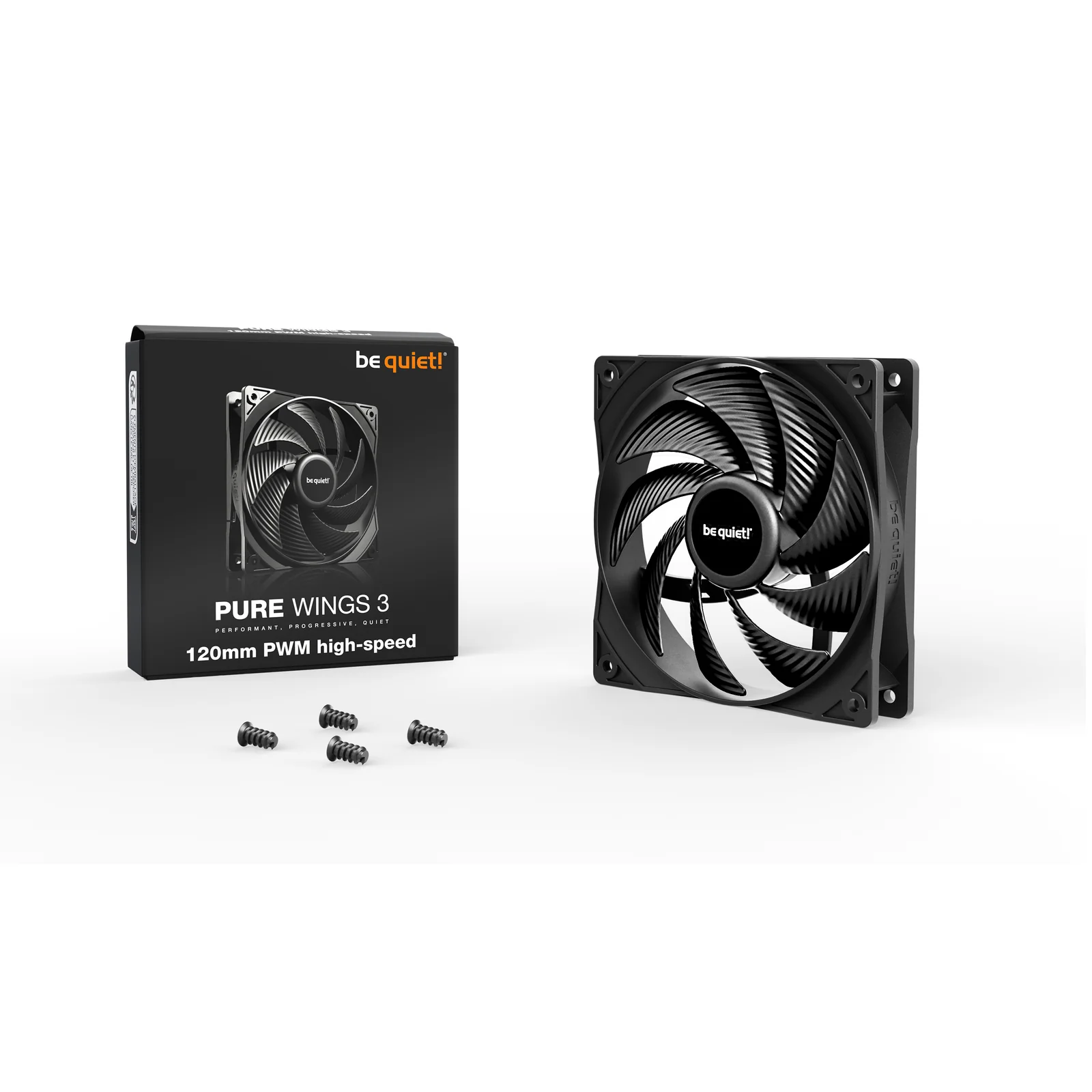 be quiet! Pure Wings 3 120 mm PWM | Ventilateur PC high-speed