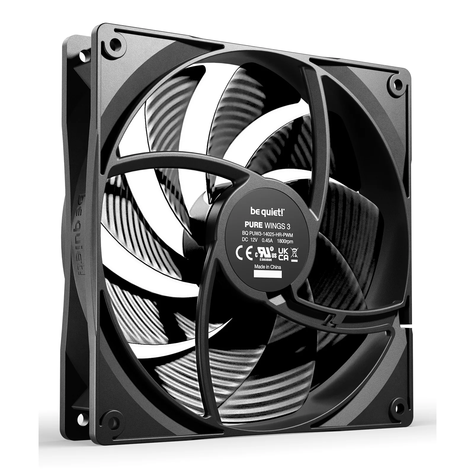 be quiet! Pure Wings 3 140 mm PWM | Ventilateur PC high-speed