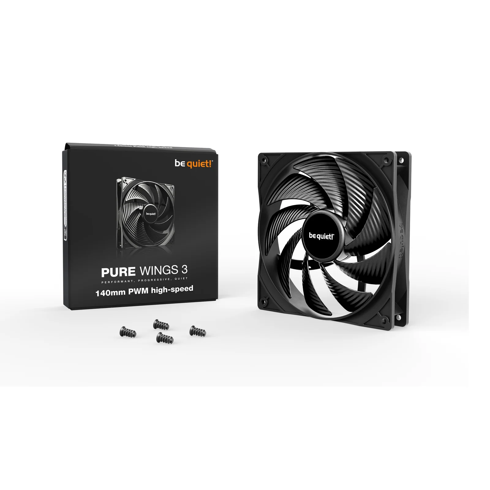 be quiet! Pure Wings 3 140 mm PWM | Ventilateur PC high-speed