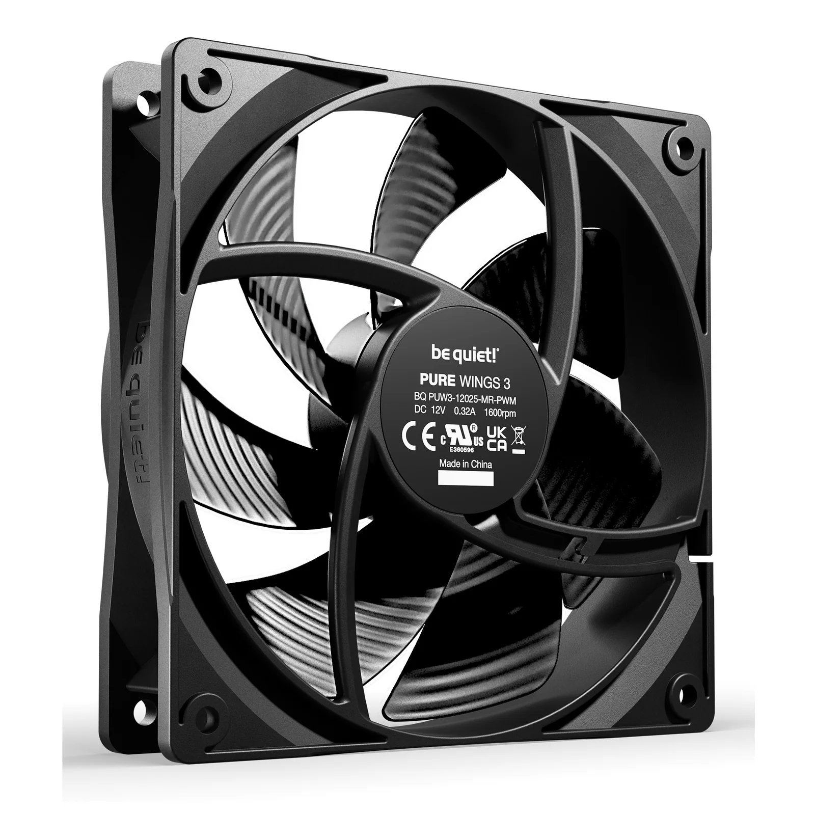 be quiet! Pure Wings 3 140 mm | Ventilateur PC silencieux | Pack de 3