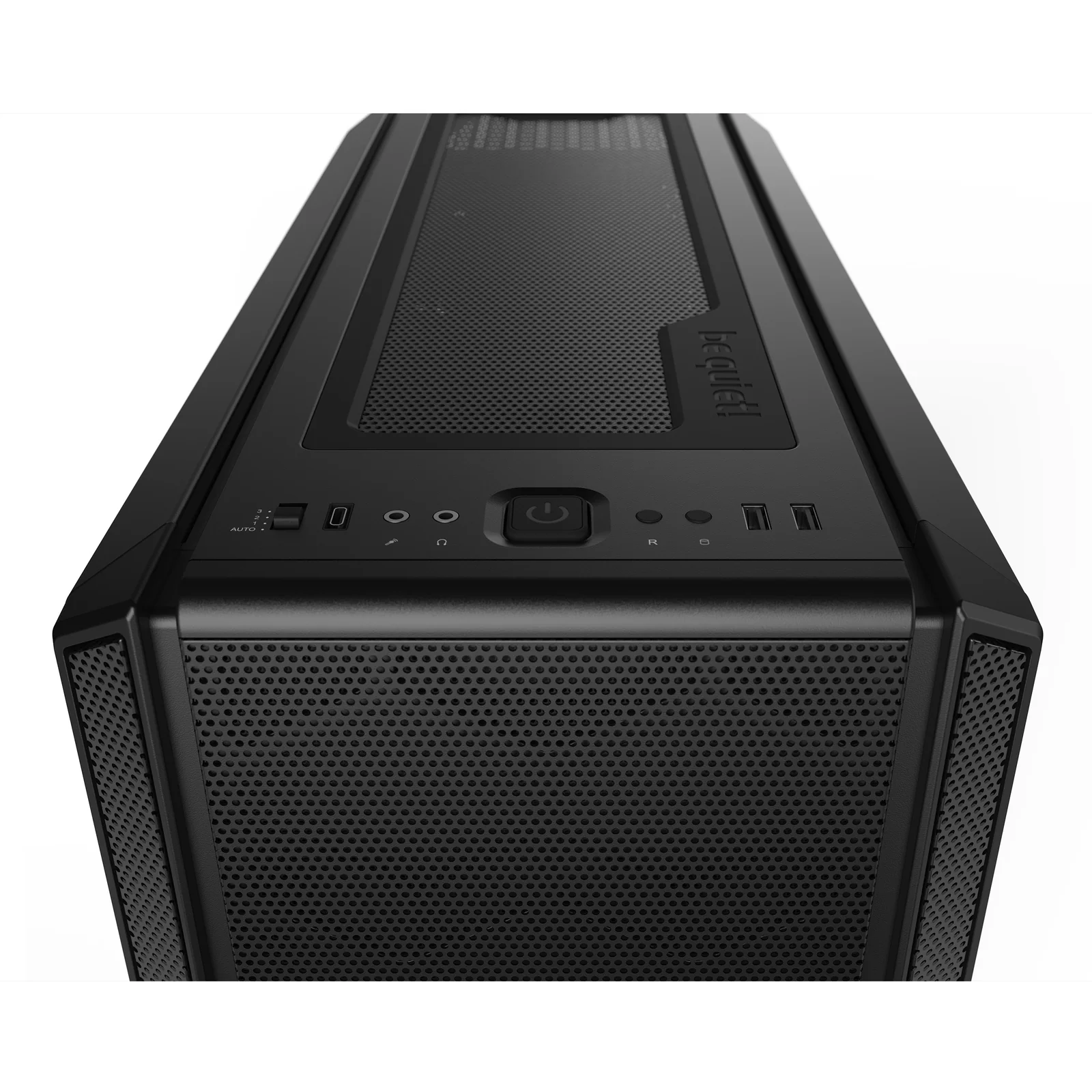 be quiet! Silent Base 802 Noir | Boîtier PC ARGB vitré, Mini ITX / Micro ATX / ATX / E-ATX, 3 ventilateurs Pure Wings 140 mm