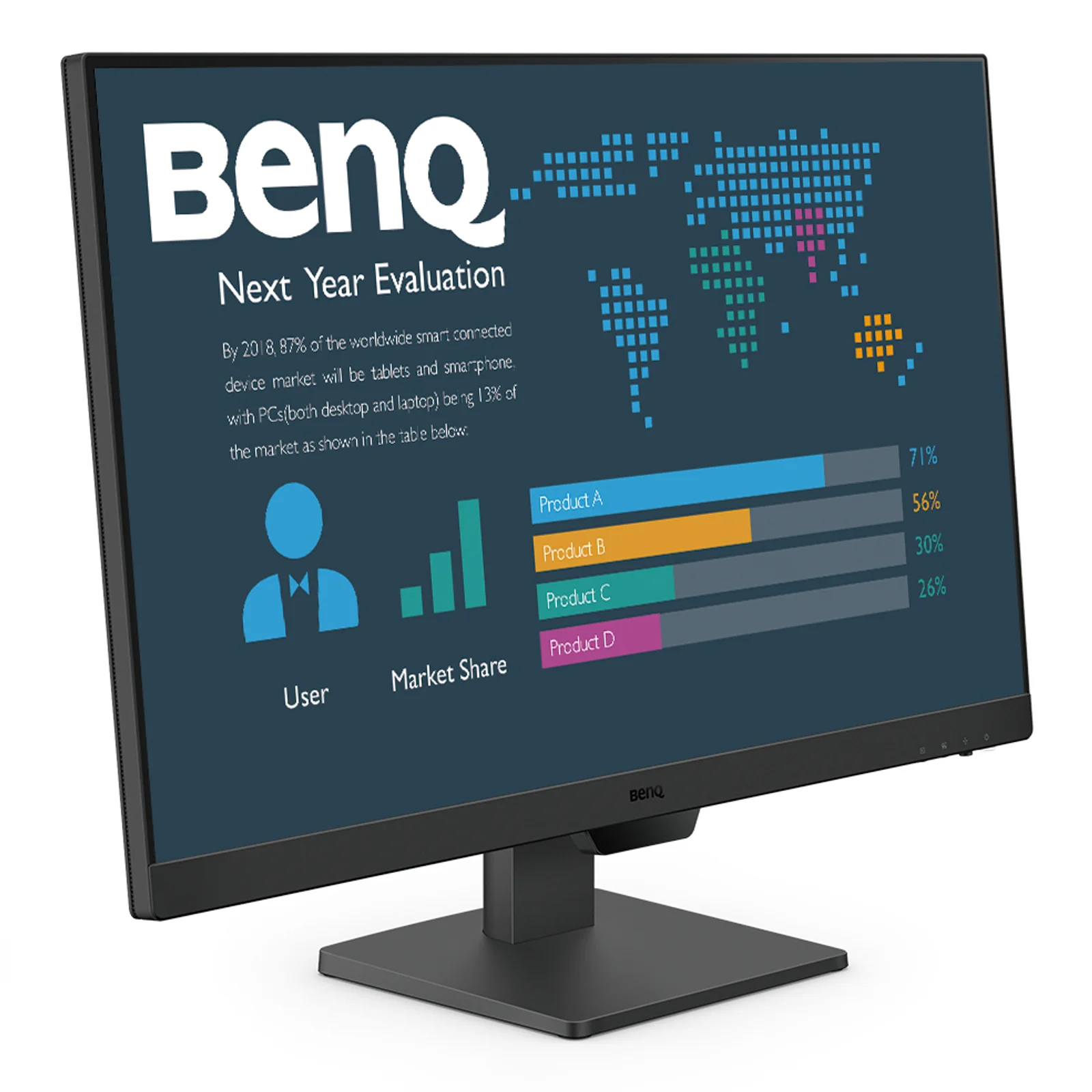 BenQ BL2790 écran plat de PC 68,6 cm (27") 1920 x 1080 pixels Full HD LCD Noir