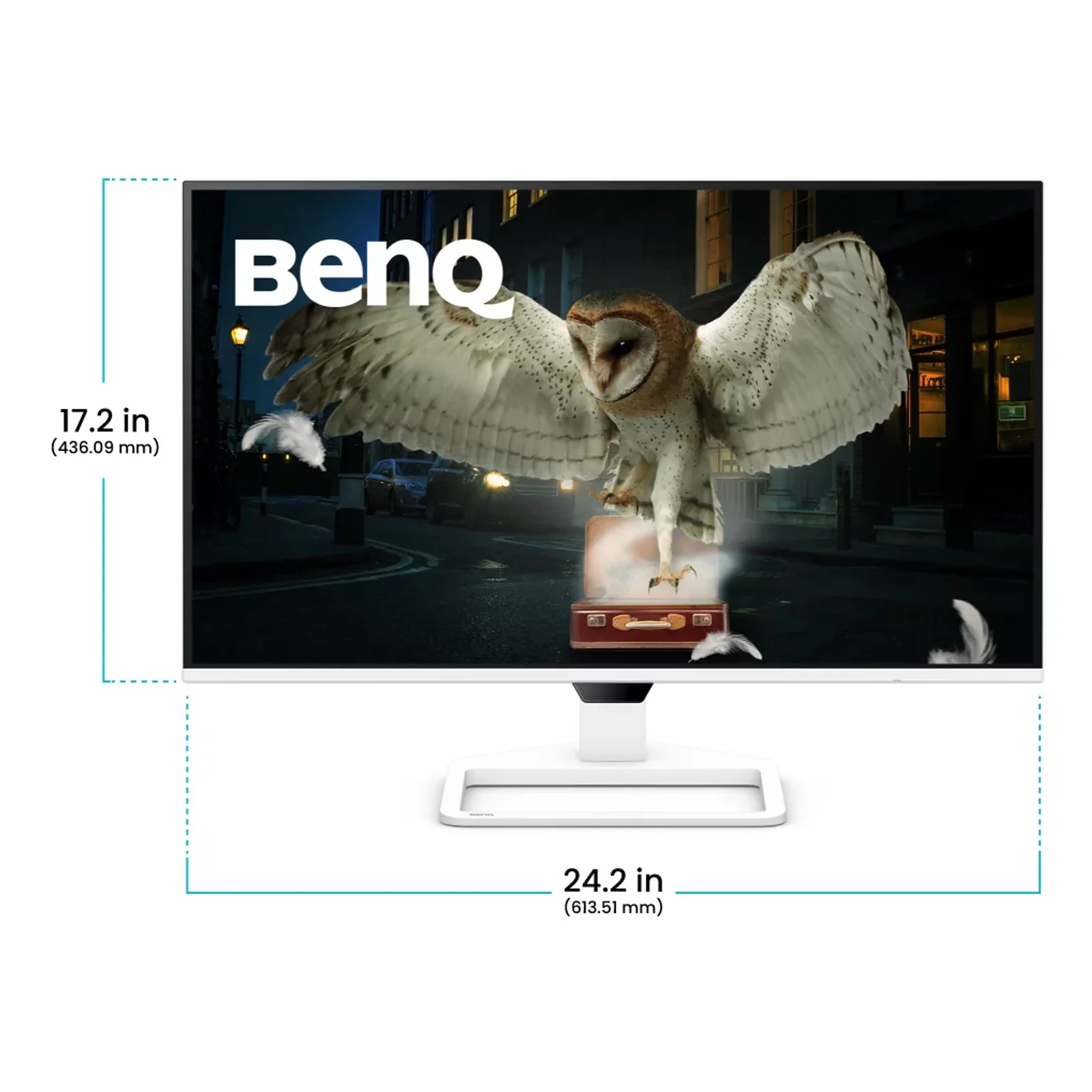 BenQ EW270Q écran plat de PC 68,6 cm (27") 2560 x 1440 pixels 2K Ultra HD LCD Blanc