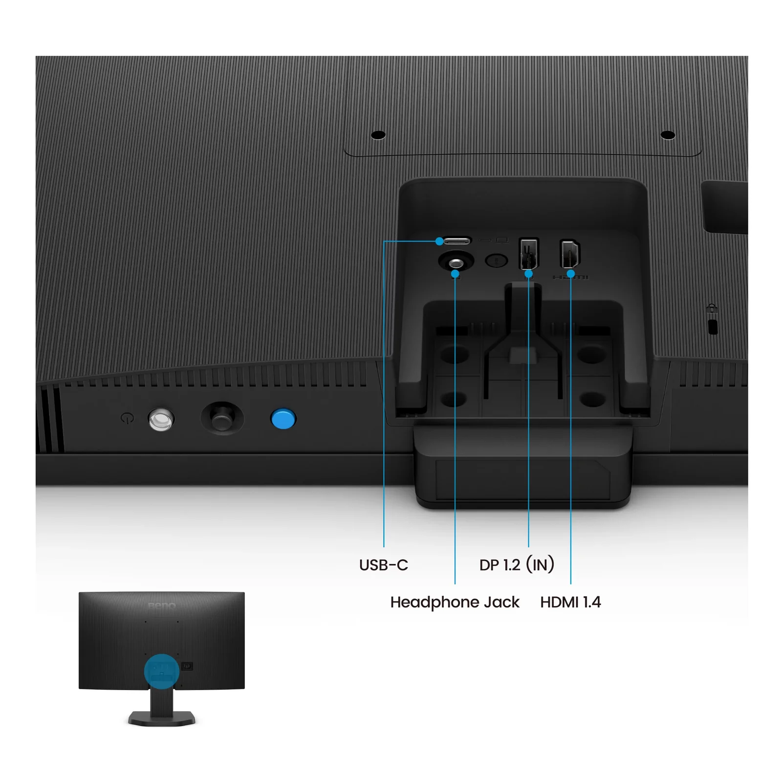 BenQ GW2490C écran plat de PC 60,5 cm (23.8") 1920 x 1080 pixels Full HD Noir