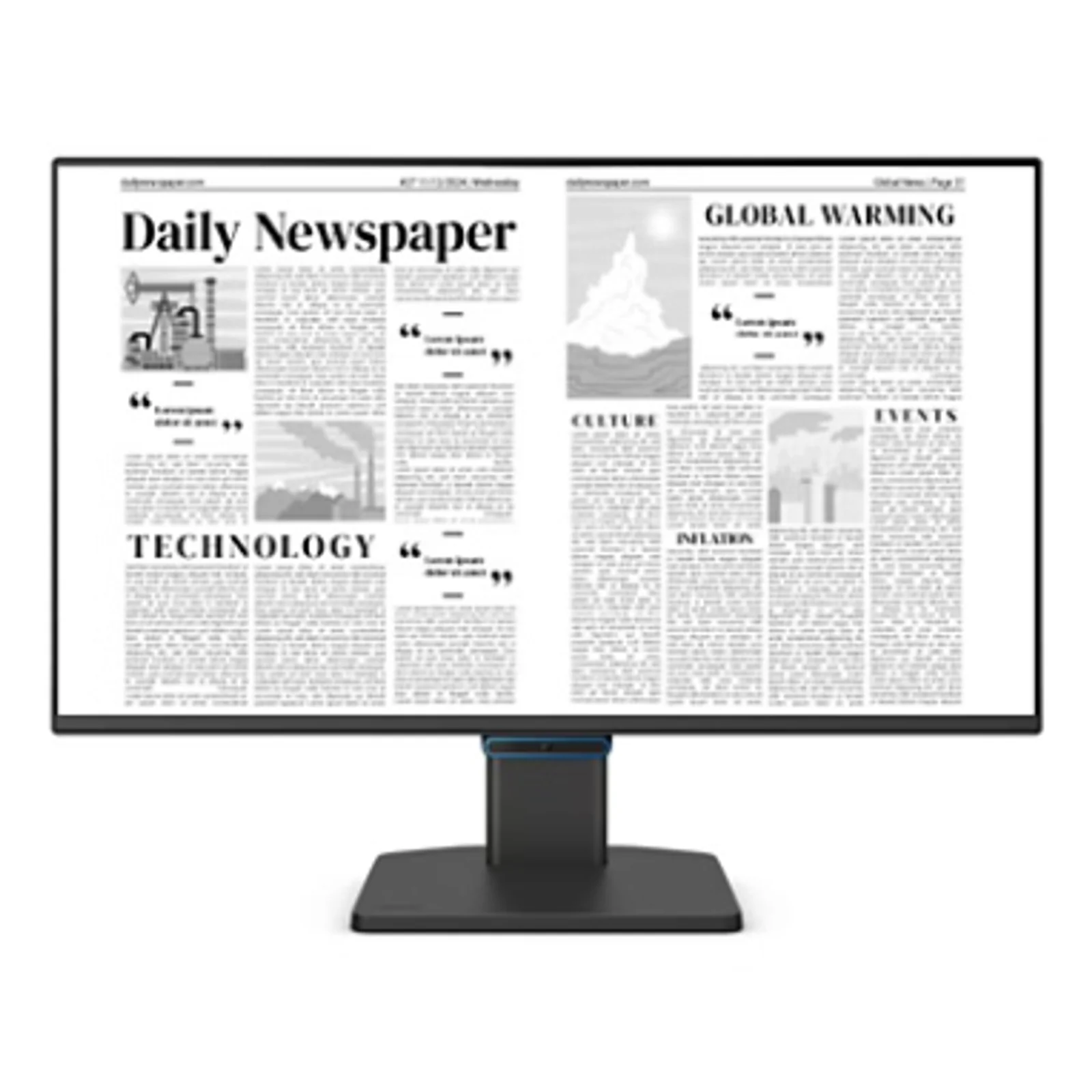 BenQ GW2490C écran plat de PC 60,5 cm (23.8") 1920 x 1080 pixels Full HD Noir