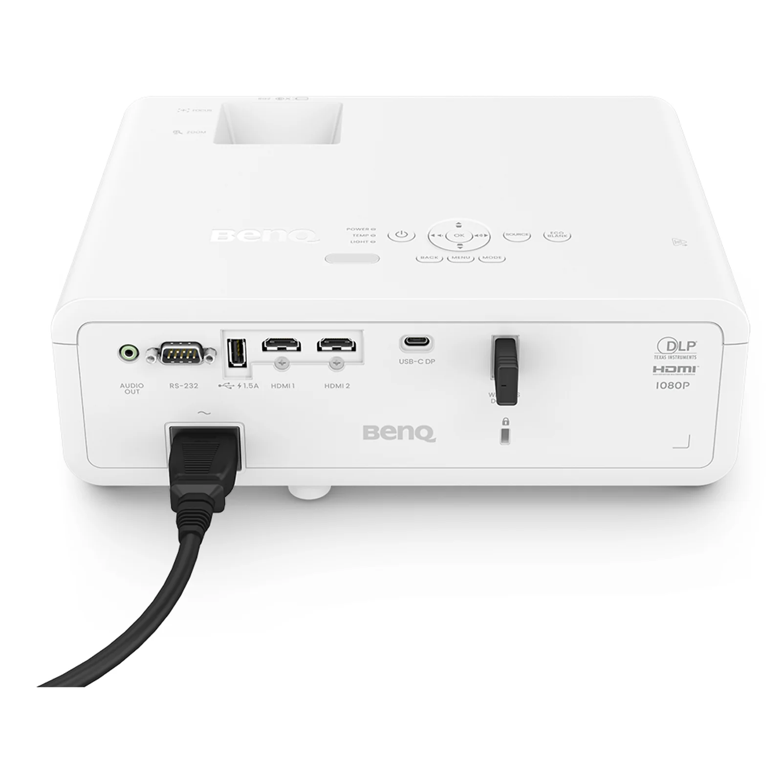 BenQ LH650 Projecteur à focale standard 4000 ANSI lumens DLP 1080p (1920x1080) Compatibilité 3D Noir, Blanc