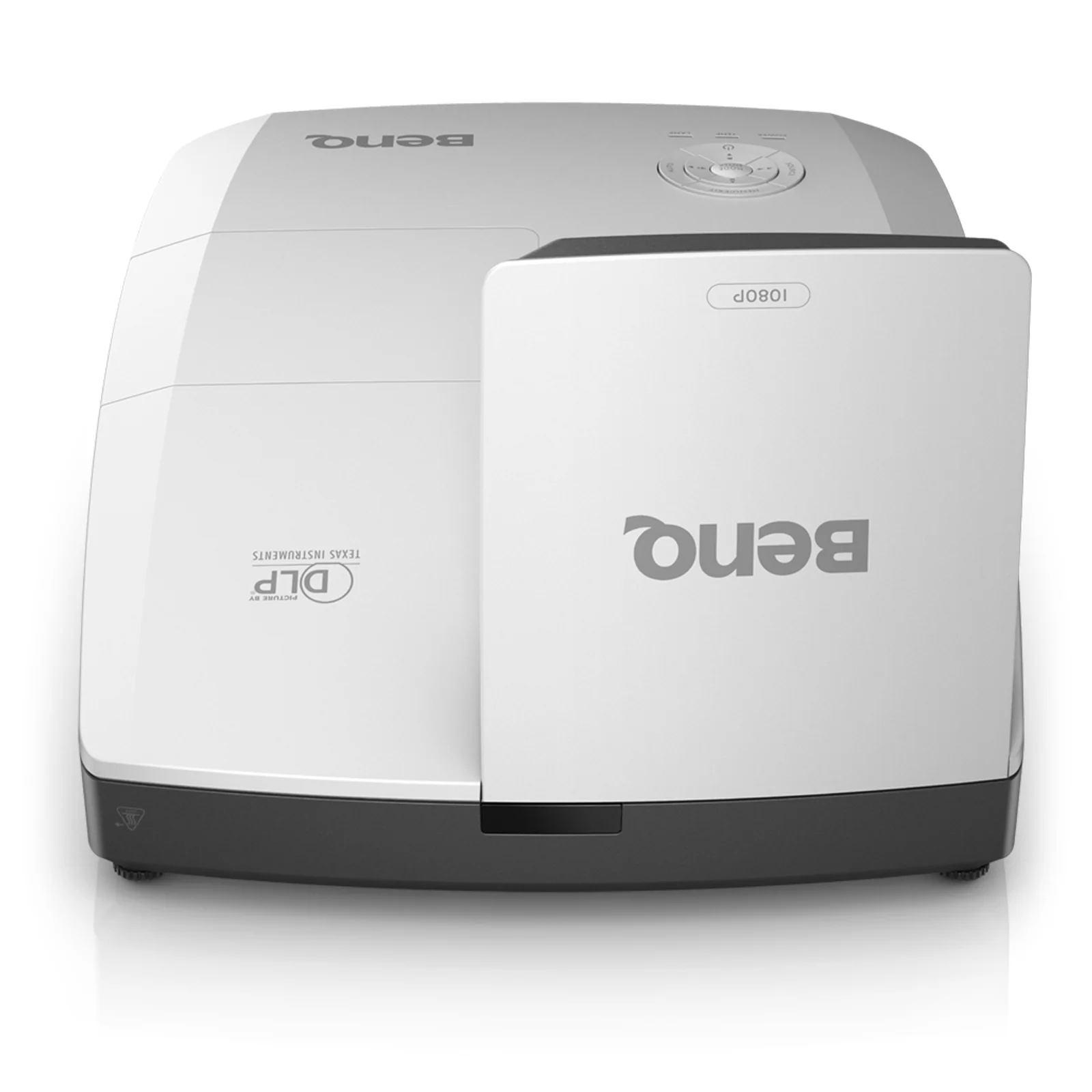 BenQ MH856UST+ vidéo-projecteur Projecteur à focale ultra courte 3500 ANSI lumens DLP 1080p (1920x1080) Compatibilité 3D Noir, Blanc