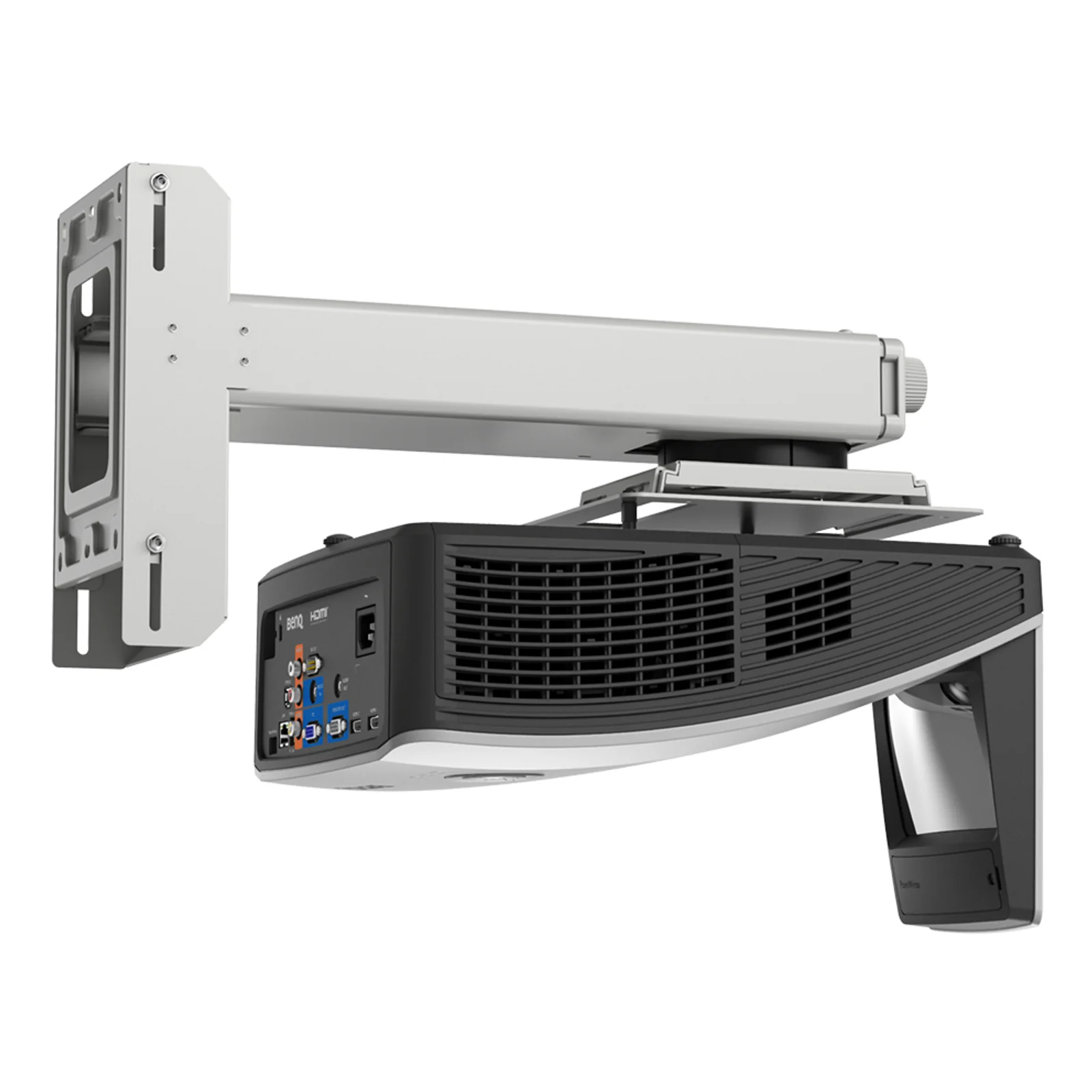 BenQ MH856UST+ vidéo-projecteur Projecteur à focale ultra courte 3500 ANSI lumens DLP 1080p (1920x1080) Compatibilité 3D Noir, Blanc