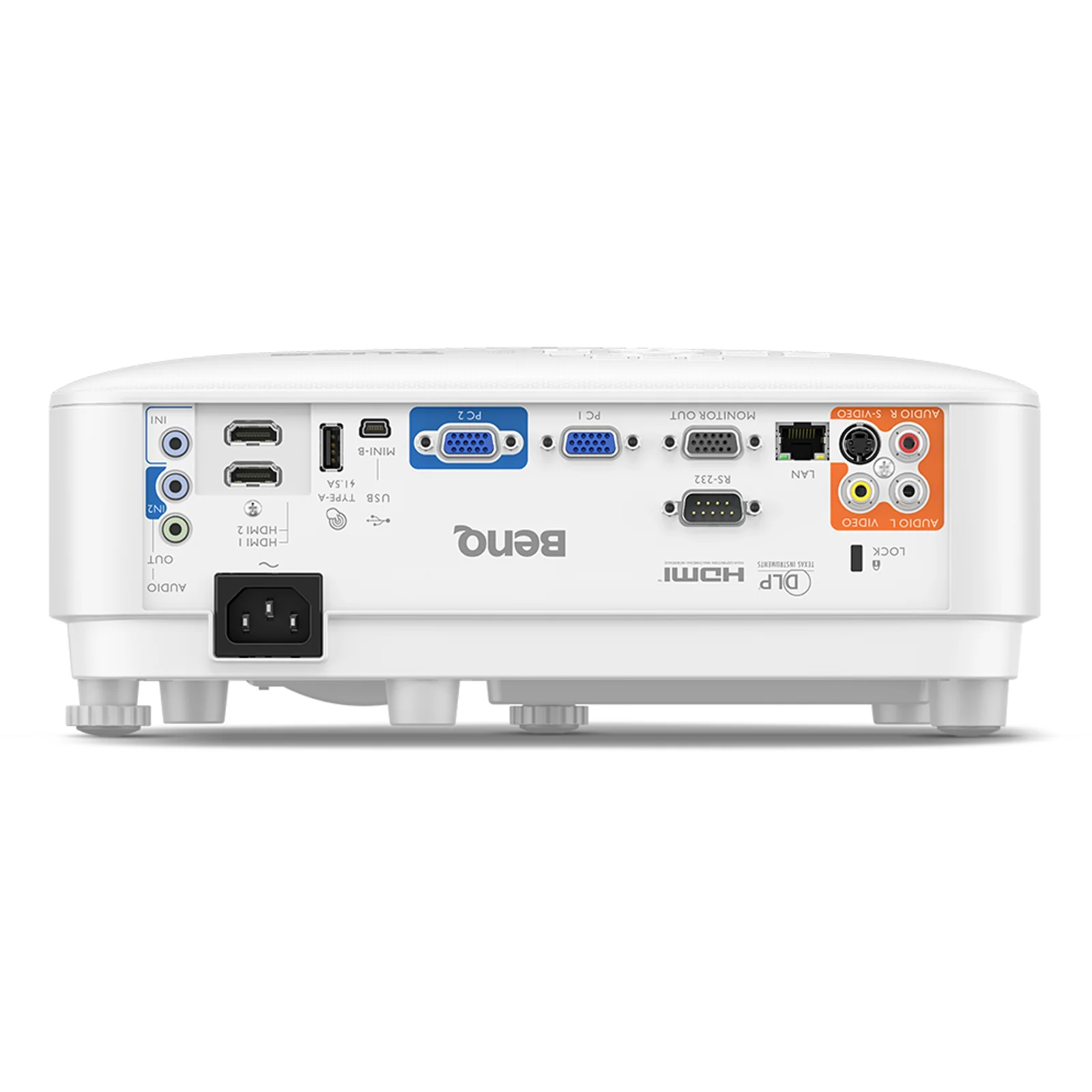 BenQ MW826STH Projecteur à focale courte 3500 ANSI lumens DLP WXGA (1280x800) Compatibilité 3D Blanc