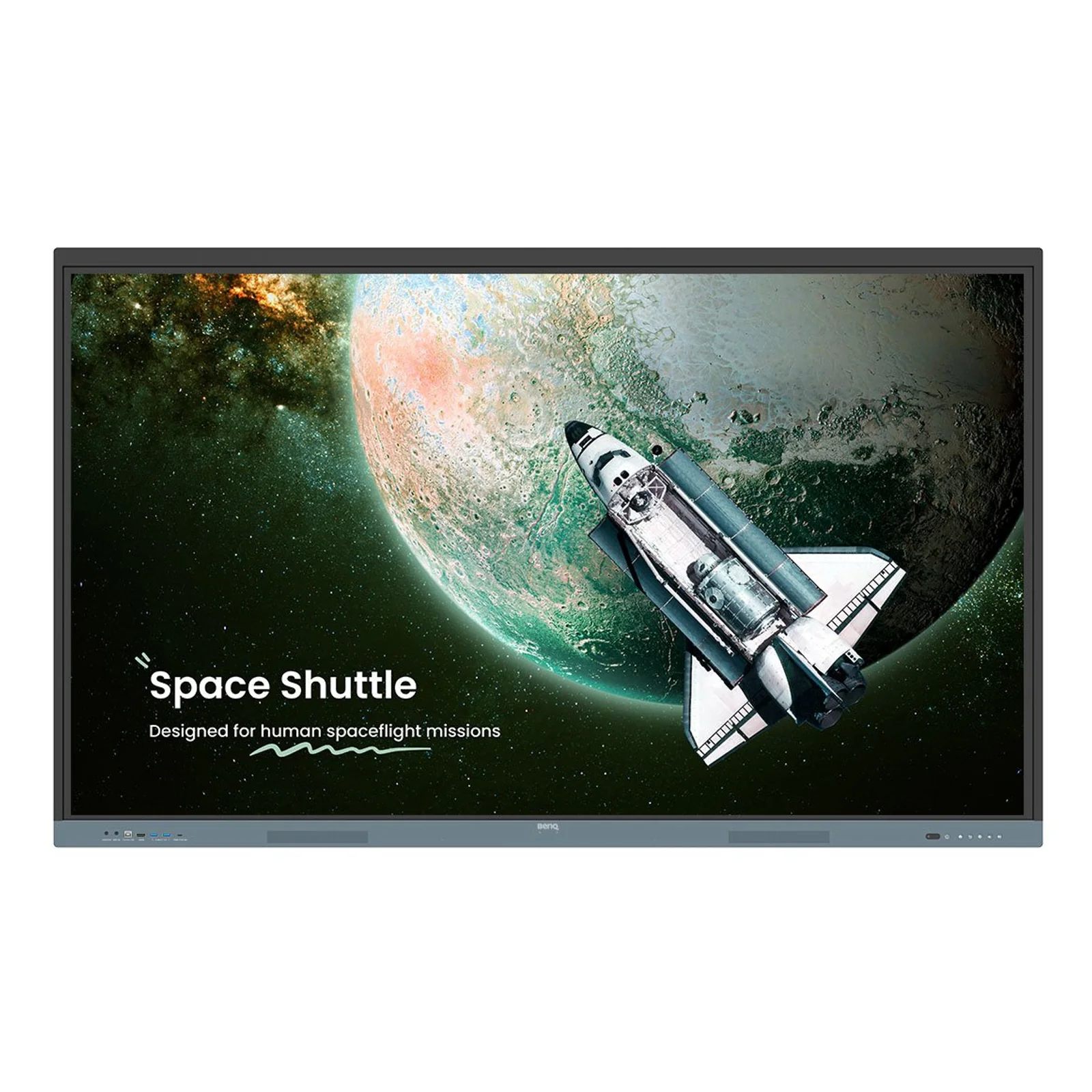 RE8604 Écran plat interactif 2,18 m (86") 450 cd/m² 4K Ultra HD Noir, Gris Écran tactile Intégré dans le processeur Android