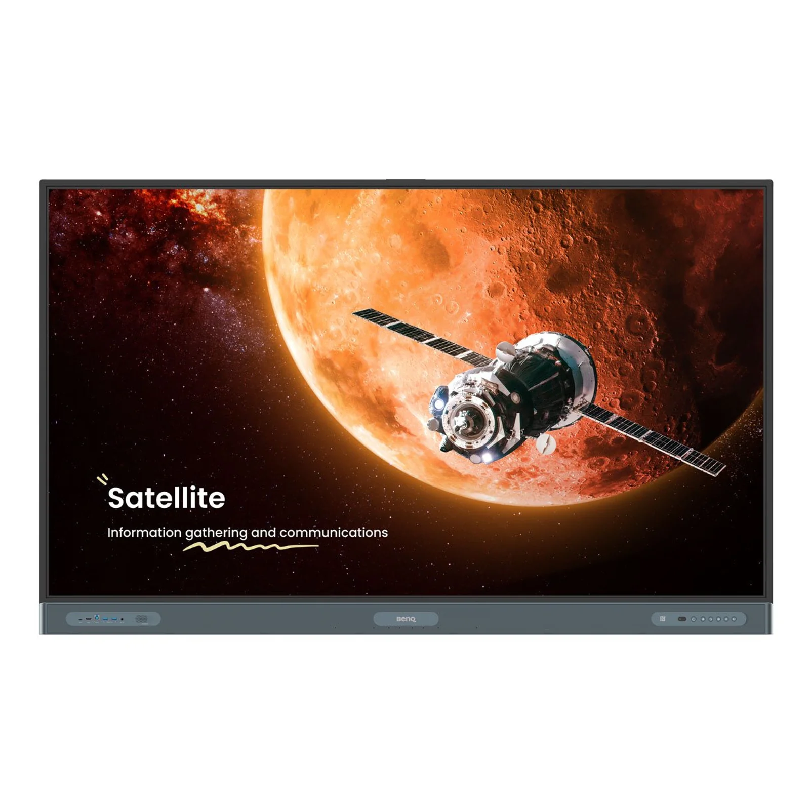 RP6504 tableau blanc interactif 165,1 cm (65") 3840 x 2160 pixels Écran tactile Noir