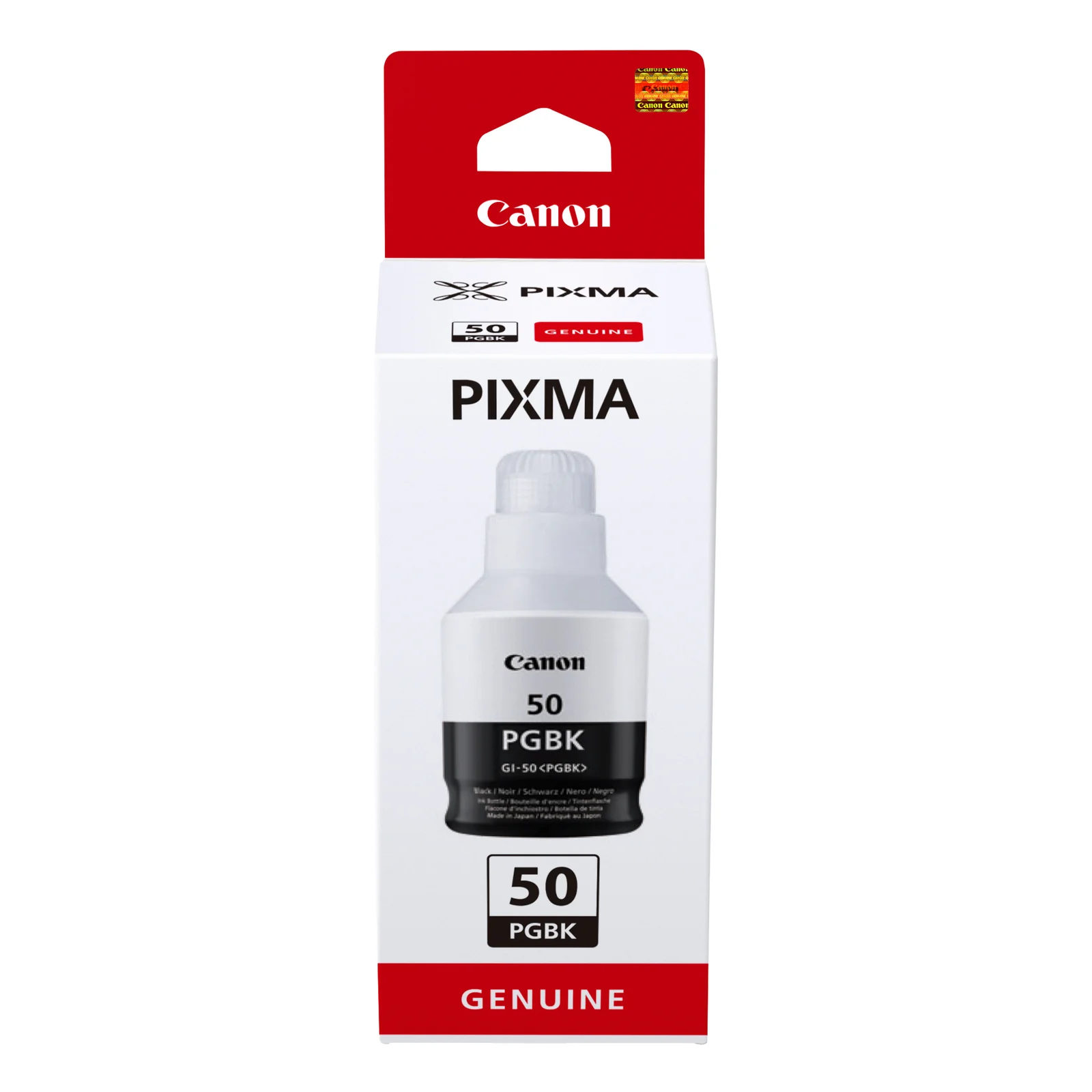 Bouteille d'encre Canon GI-50 PGBK noire haut rendement