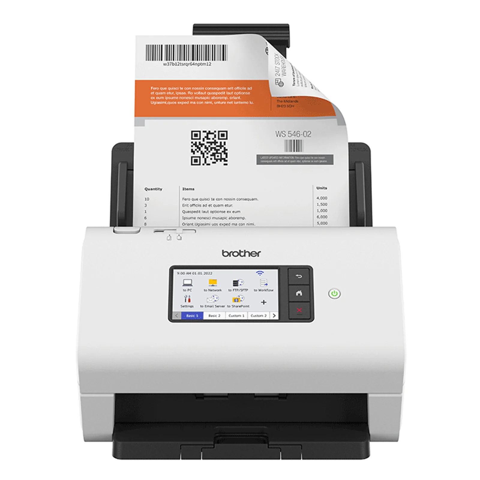 ADS-4900W scanner de documents A4 60 ppm Wi-Fi