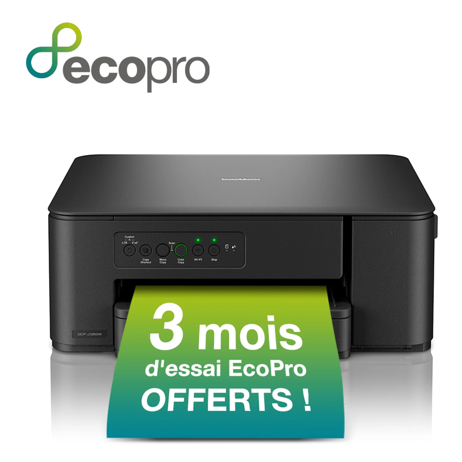 DCP-J1260W Multifonction jet encre 3-en-1