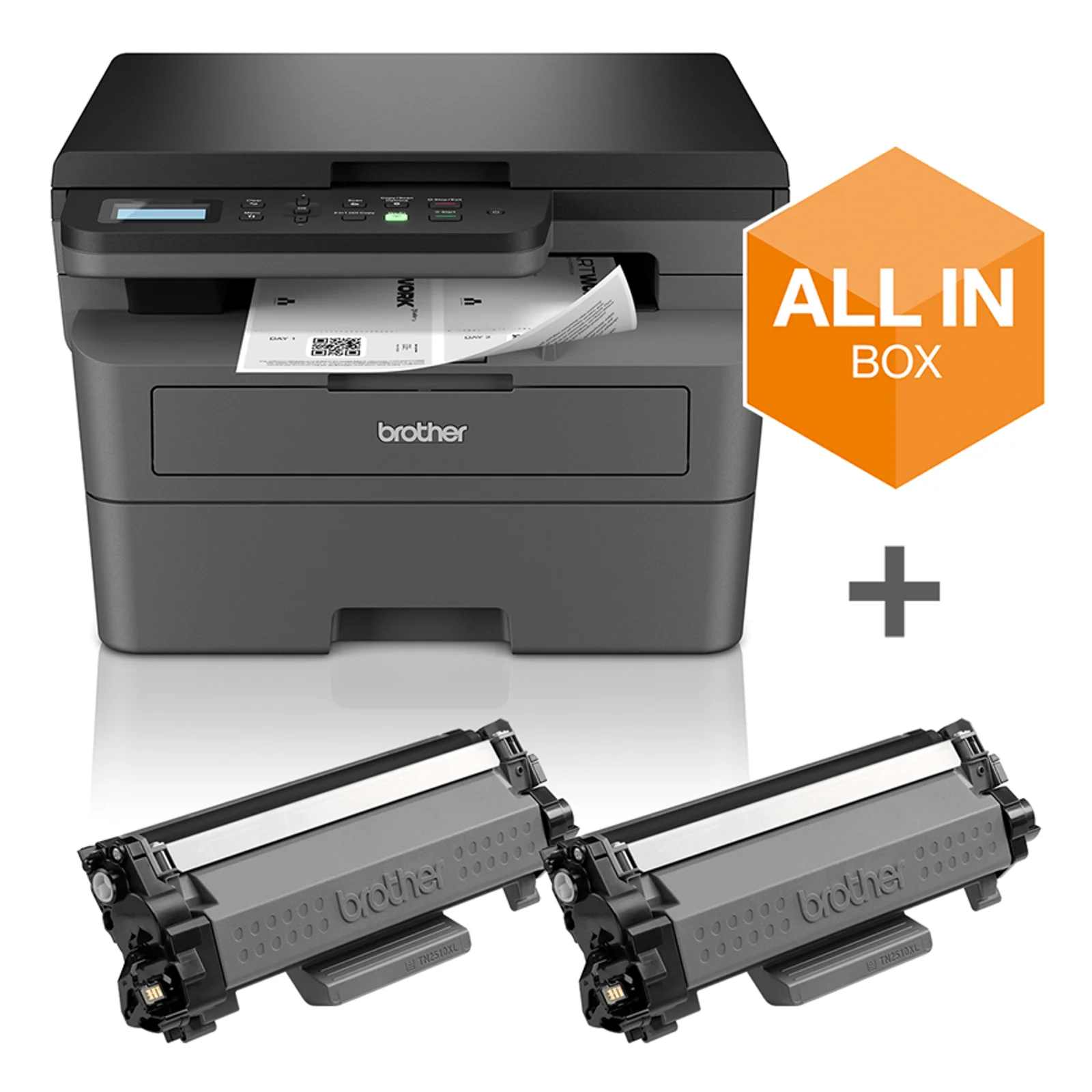 DCP-L2627DWXL multifonction laser A4 toner XL