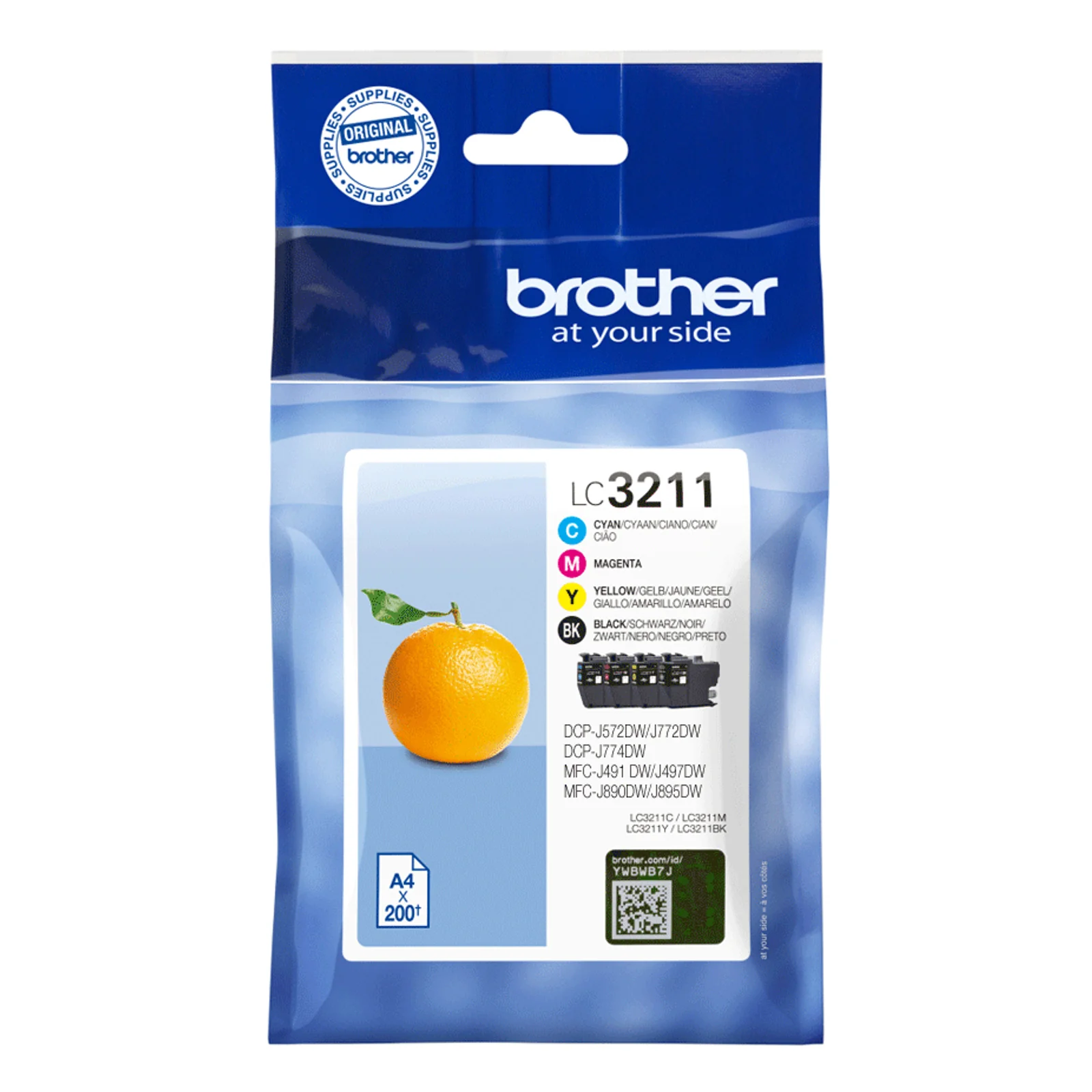 LC3211VAL pack 4 cartouches d'encre originales