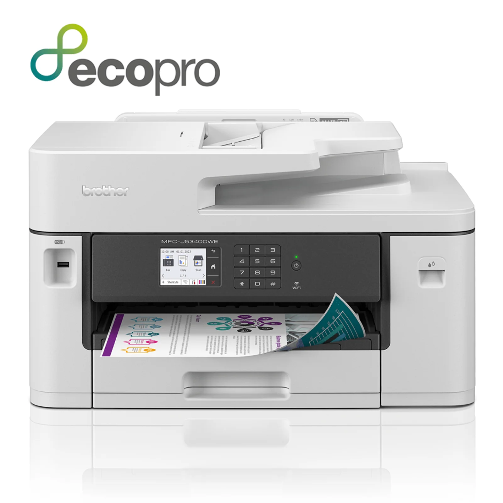 MFC-J5340DWE multifonction jet d'encre A3 EcoPro