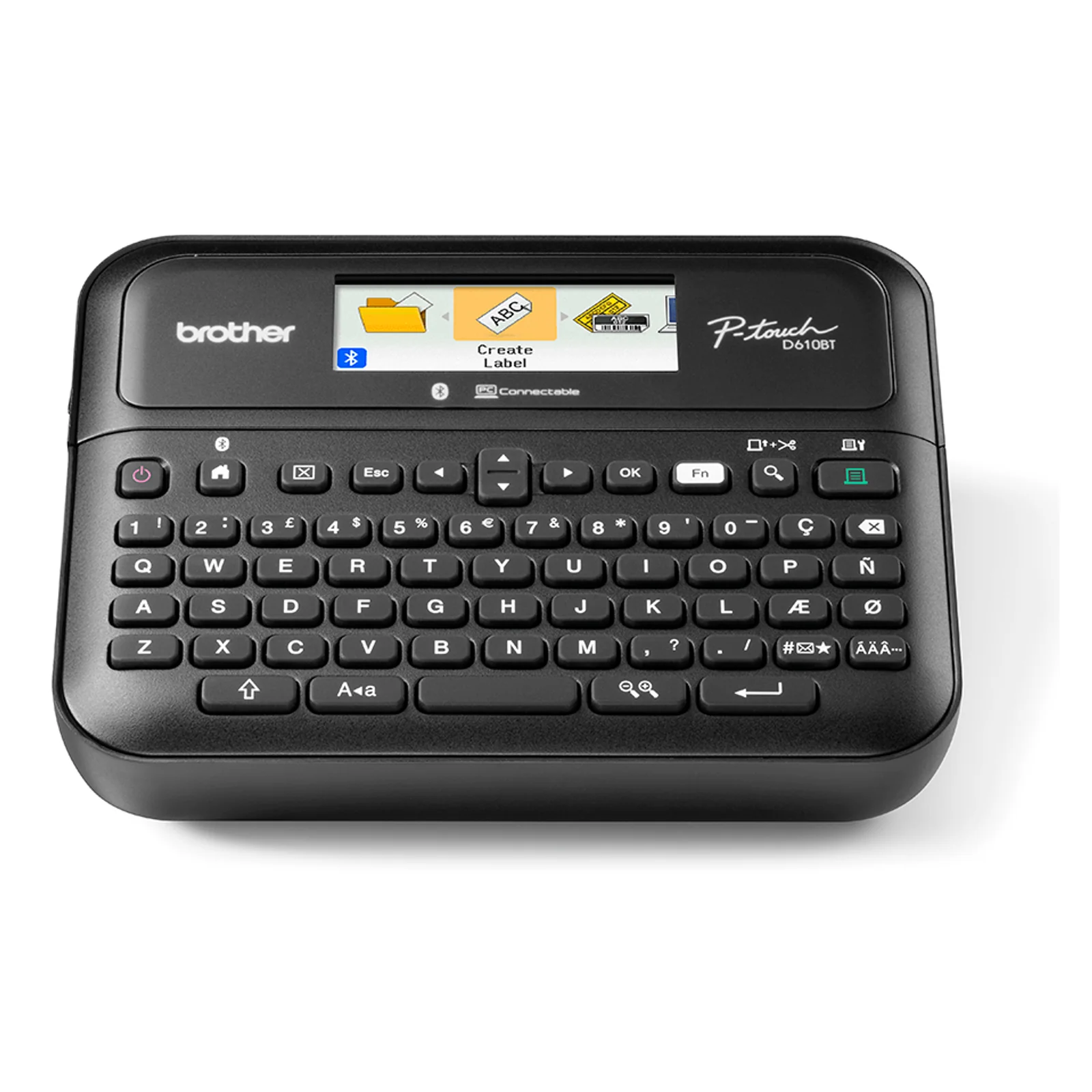 PT-D610BTVP étiqueteuse bureau Bluetooth avec mallette