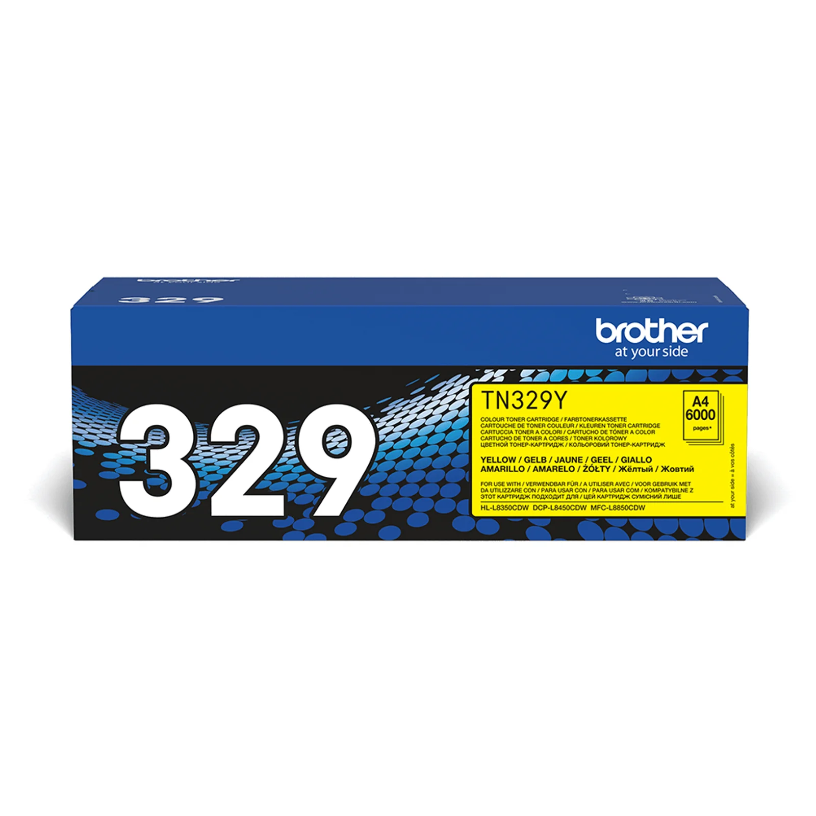 TN-329Y toner jaune très haute capacité 6000 pages