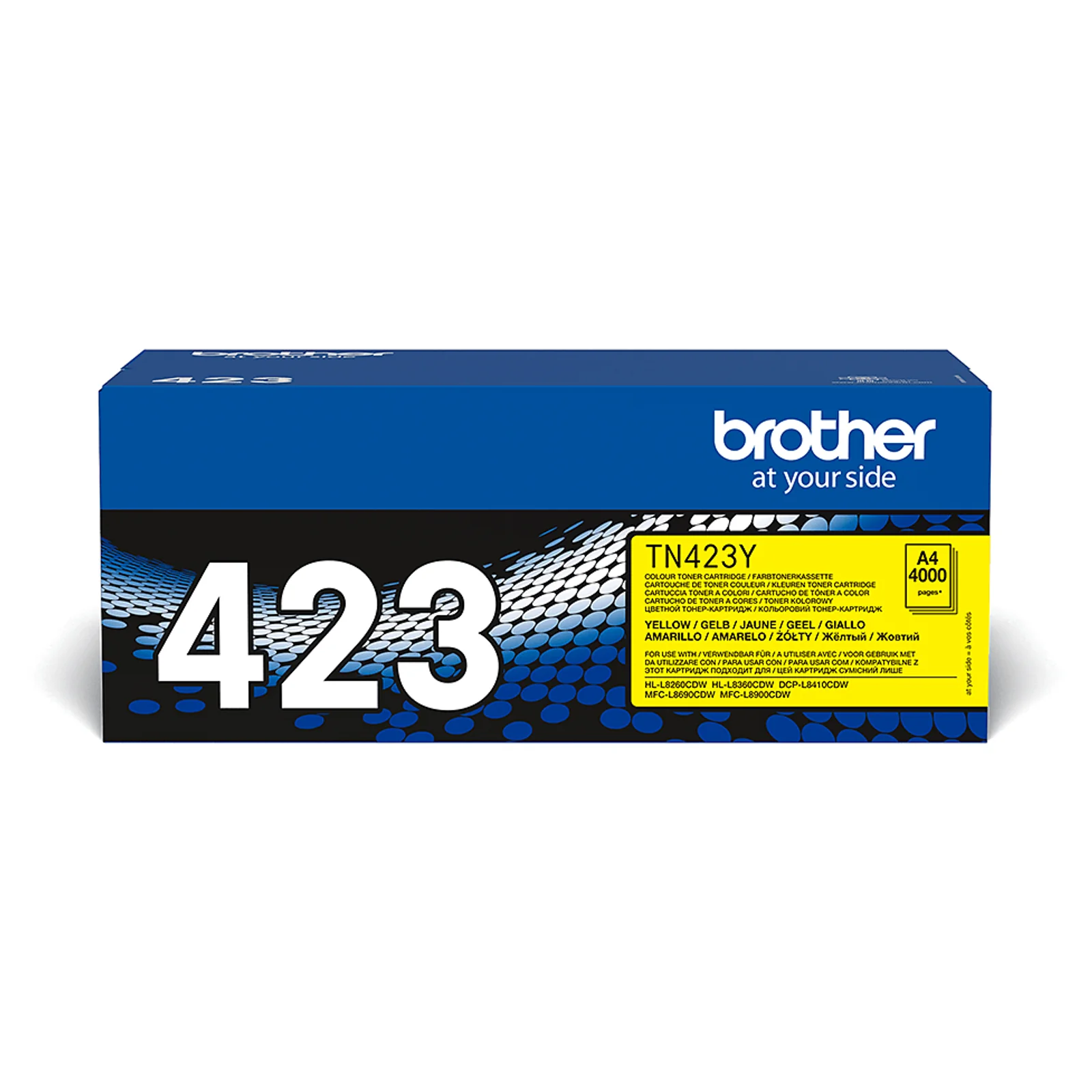 TN-423Y toner jaune haute capacité 4 000 pages