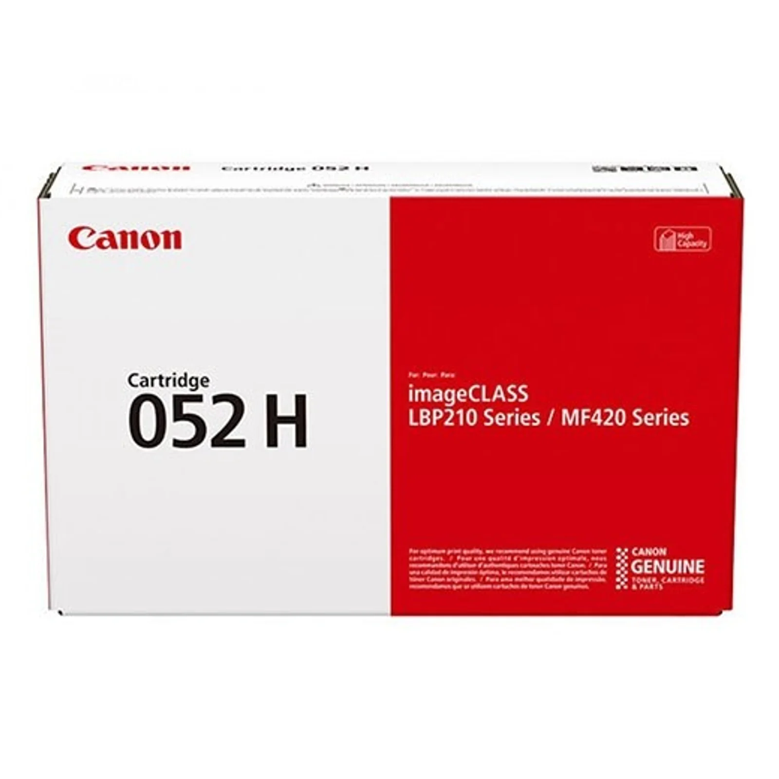 052H cartouche de toner noir haute capacité d'origine