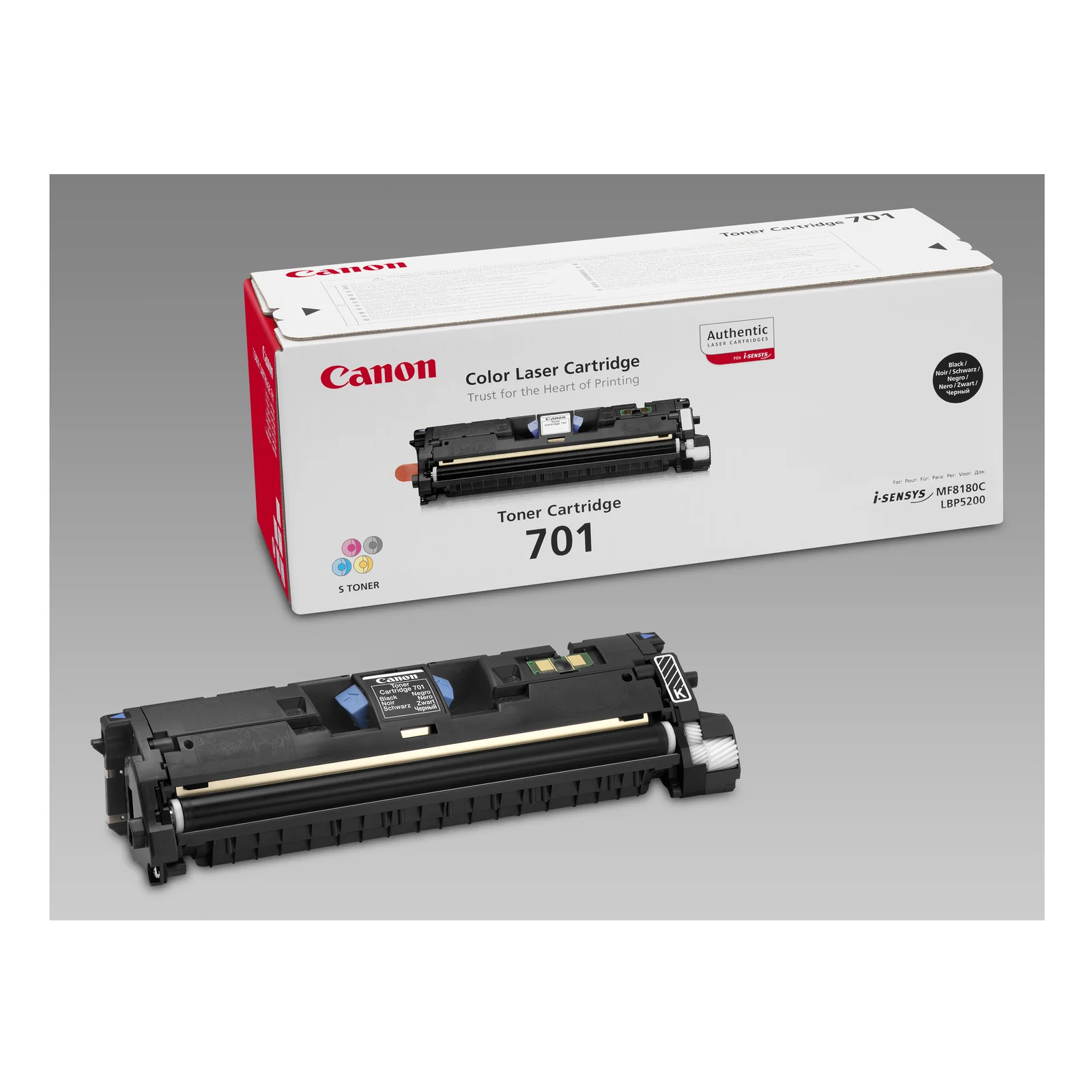 701 cartouche de toner noir d'origine 9287A003