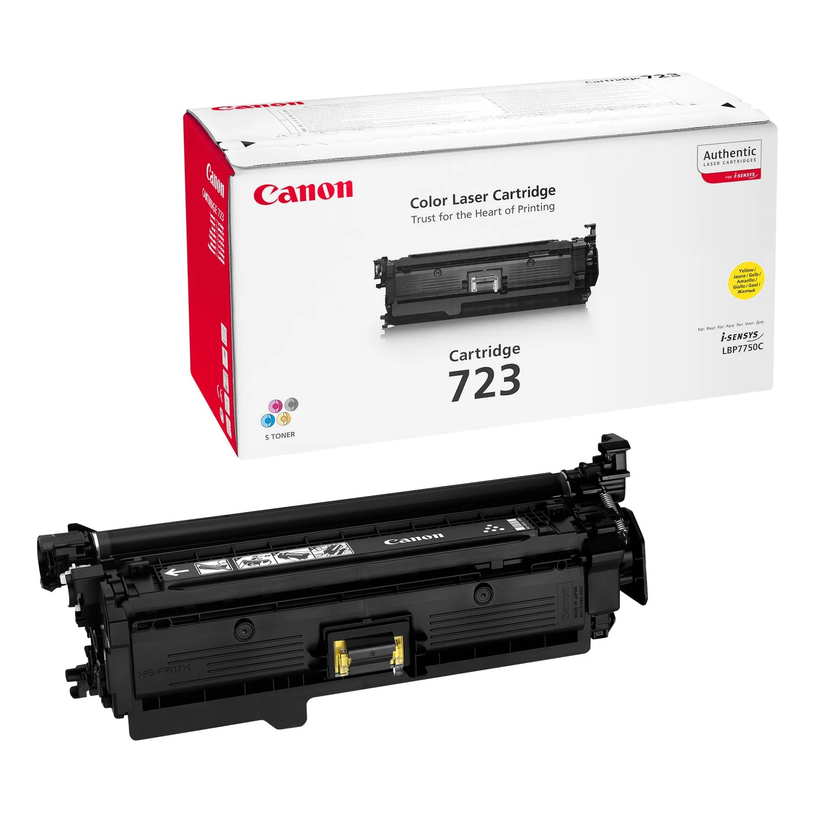 723Y Cartouche de toner 1 pièce(s) Original Jaune