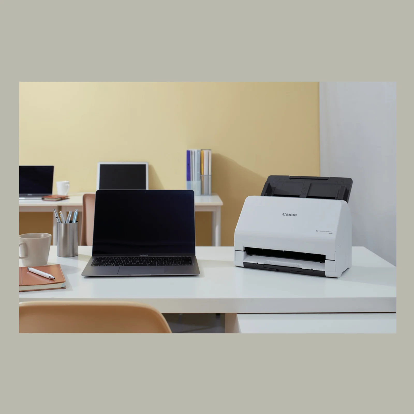 Canon imageFORMULA R30 Chargeur automatique de documents + Scanner à feuille 600 x 600 DPI A4 Blanc
