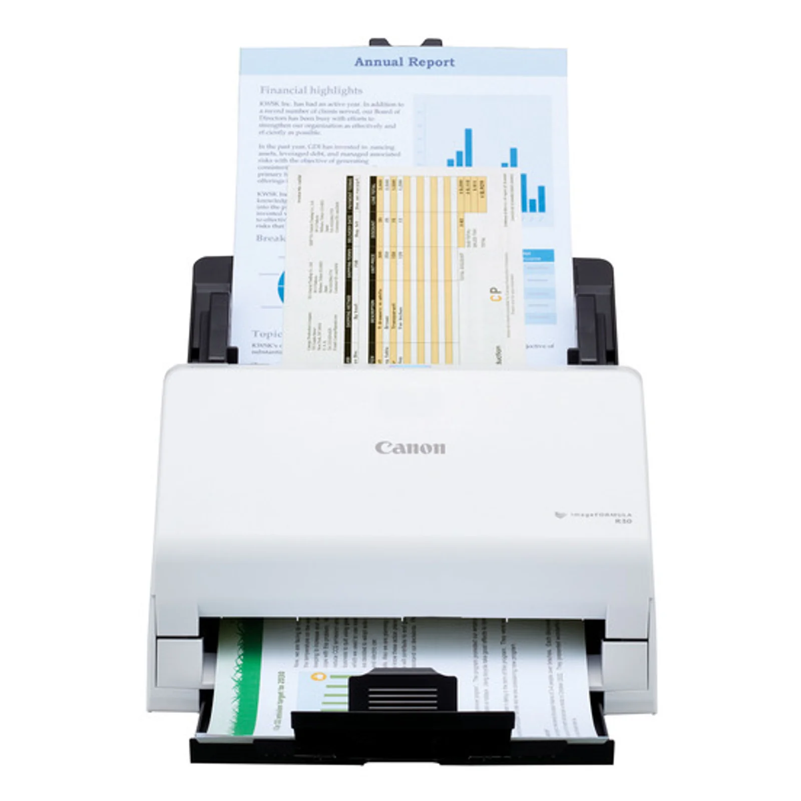 Canon imageFORMULA R30 Chargeur automatique de documents + Scanner à feuille 600 x 600 DPI A4 Blanc