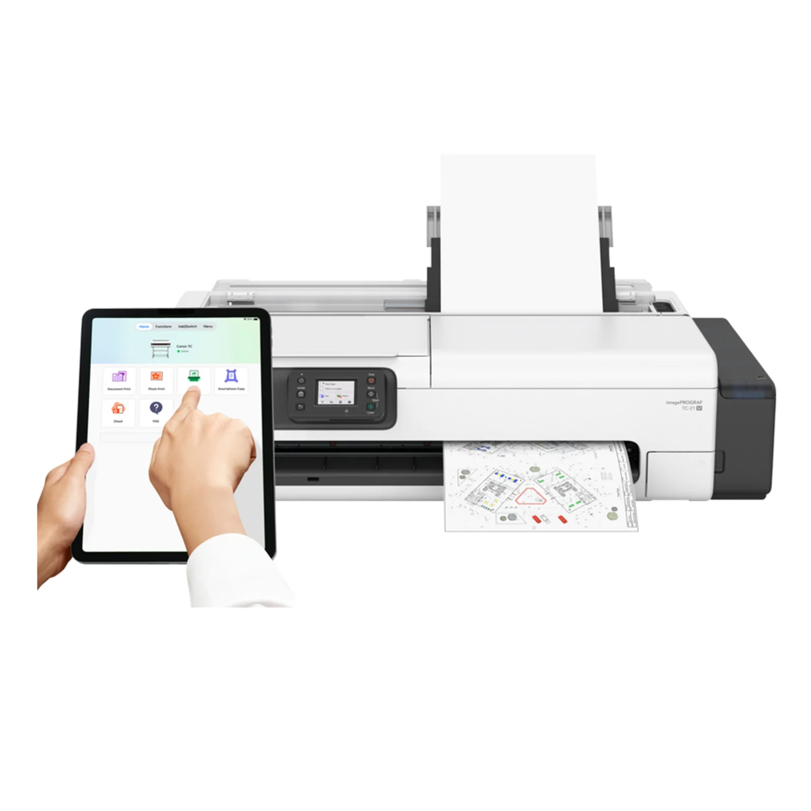 Canon imagePROGRAF TC-21M imprimante grand format Wifi Jet d'encre Couleur 2400 x 1200 DPI A1 (594 x 841 mm) Ethernet/LAN