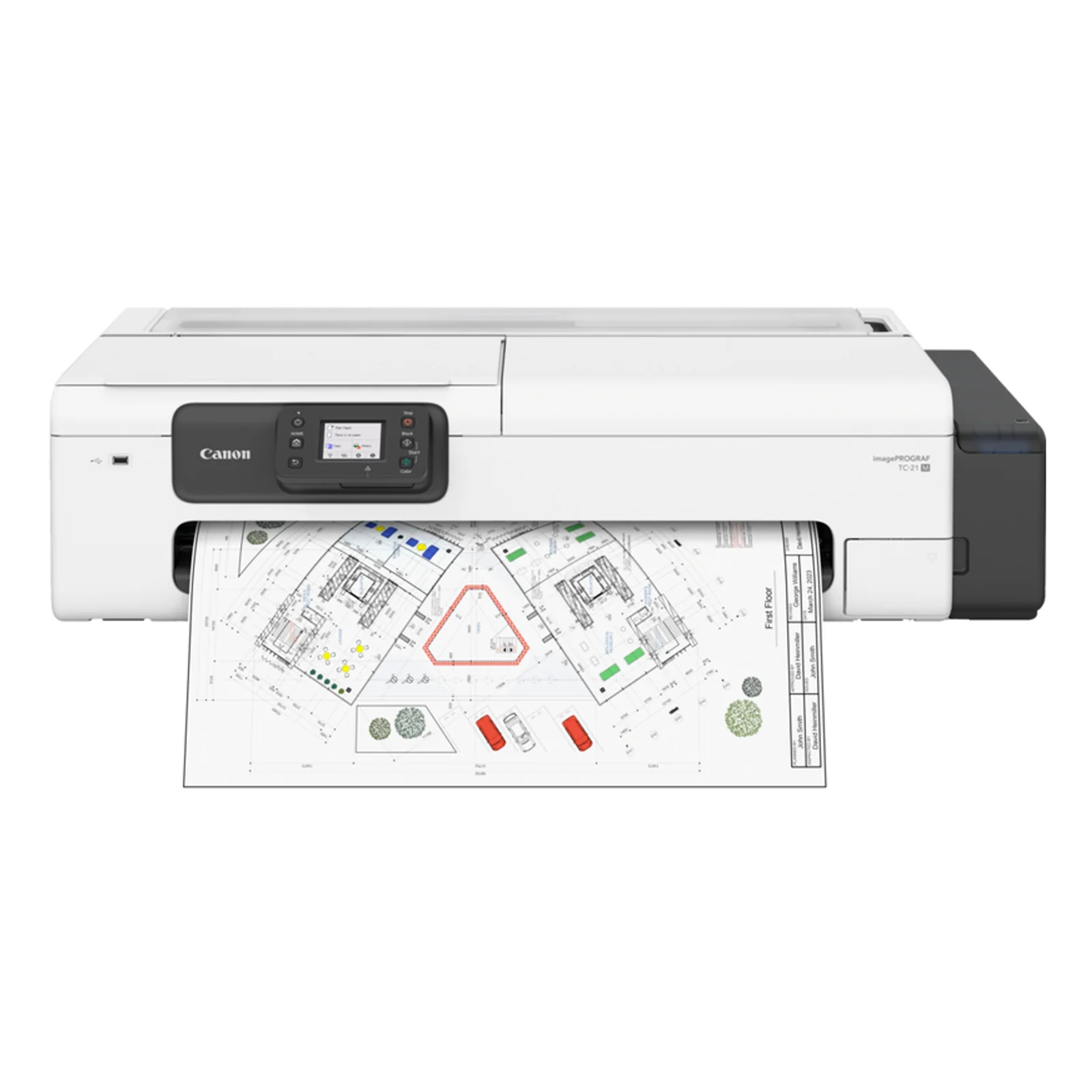 Canon imagePROGRAF TC-21M imprimante grand format Wifi Jet d'encre Couleur 2400 x 1200 DPI A1 (594 x 841 mm) Ethernet/LAN