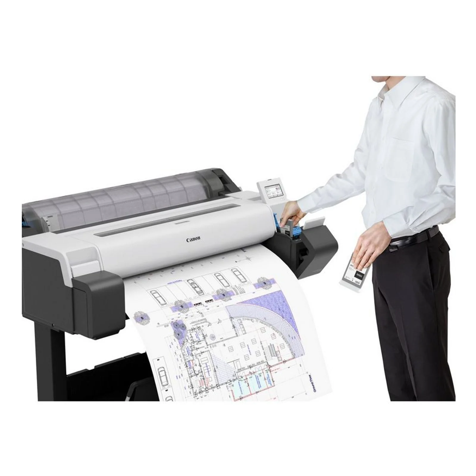 Canon imagePROGRAF TM-340 imprimante grand format Wifi Bubblejet Couleur 2400 x 1200 DPI A0 (841 x 1189 mm) Ethernet/LAN