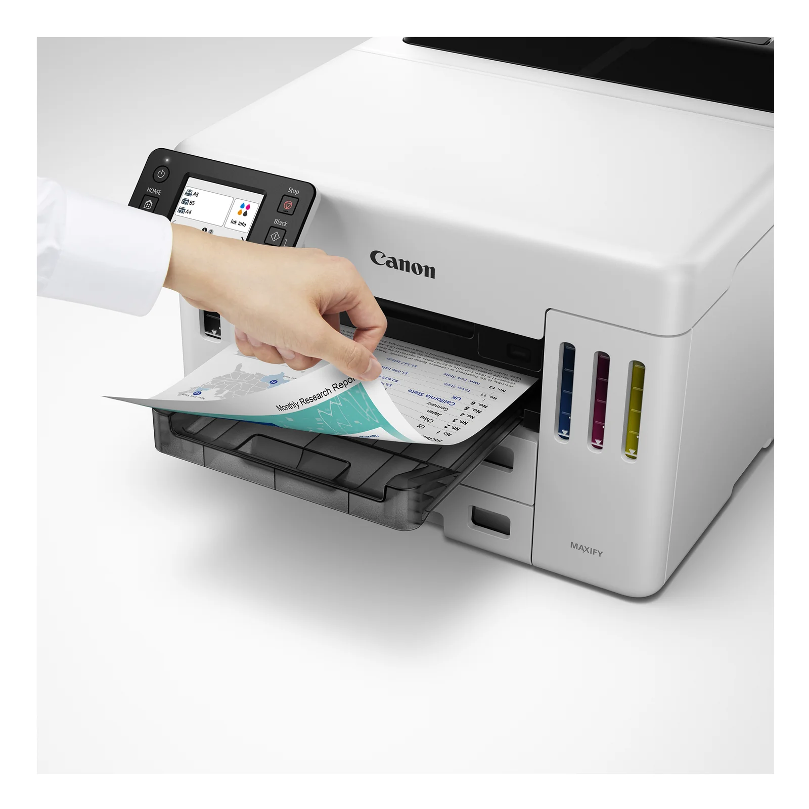 Canon MAXIFY GX5550 imprimante jets d'encres Couleur 600 x 1200 DPI A4 Wifi