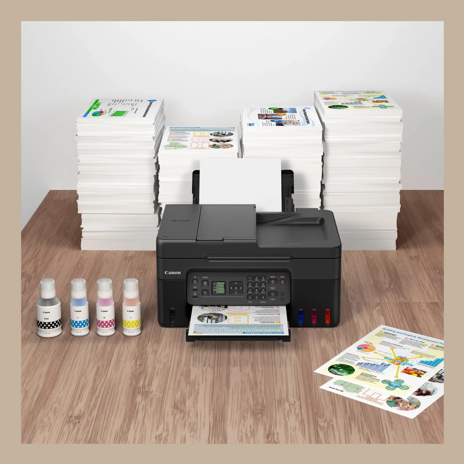 Canon PIXMA G4570 Jet d'encre A4 4800 x 1200 DPI Wifi