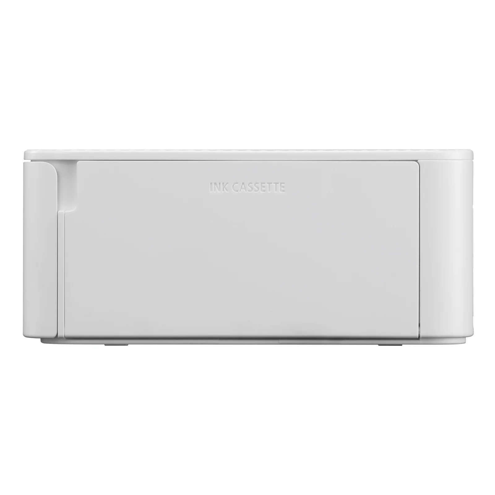 Vue latérale du flanc blanc de la CP1500 avec trappe gravée Ink Cassette
