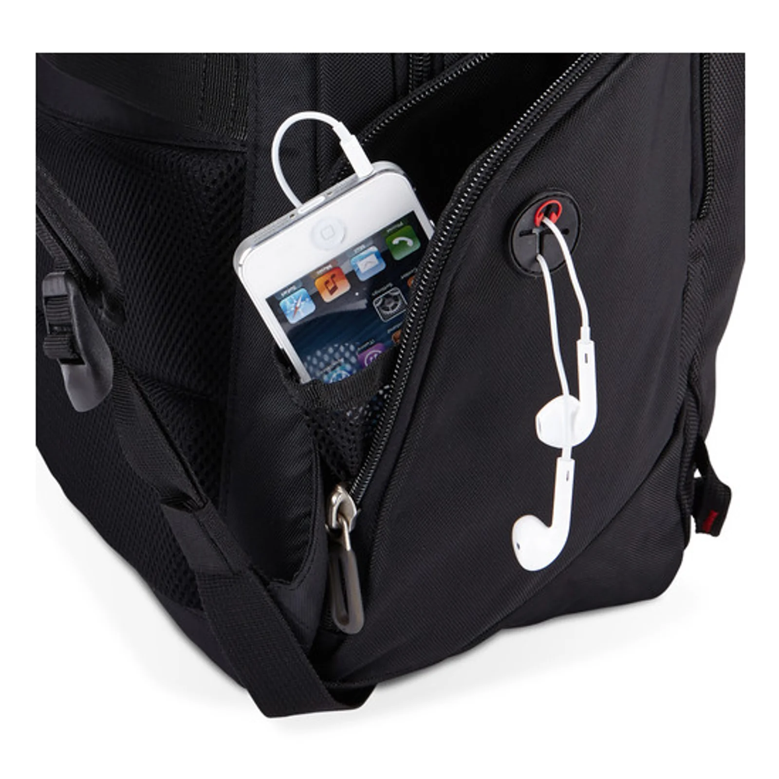 Case Logic Evolution BPEB-115 Black 39,6 cm (15.6") Étui sac à dos Noir