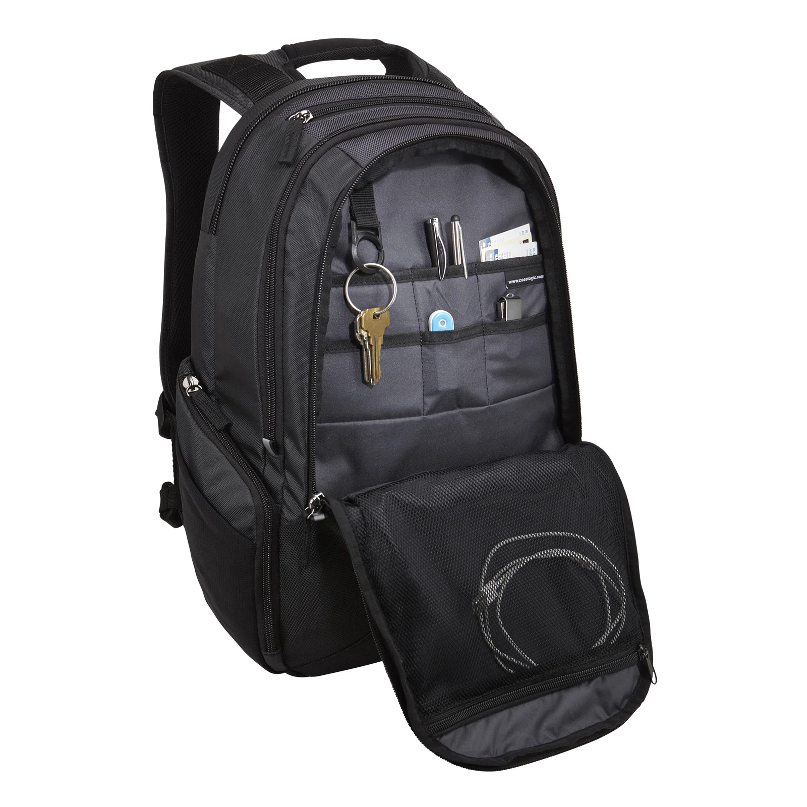 Case Logic InTransit RBP-414 Black sac à dos Noir Nylon